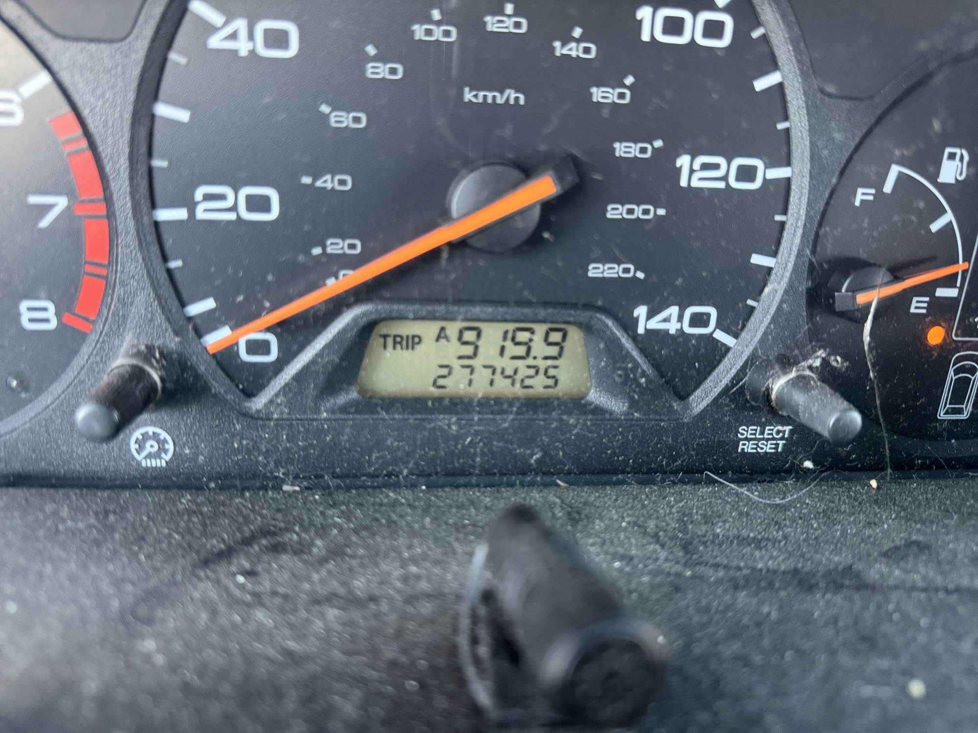 2003 honda odyssey ex with 277425 miles for sale near Elk River, Minnesota 106855_44_mileage_closeup.jpg