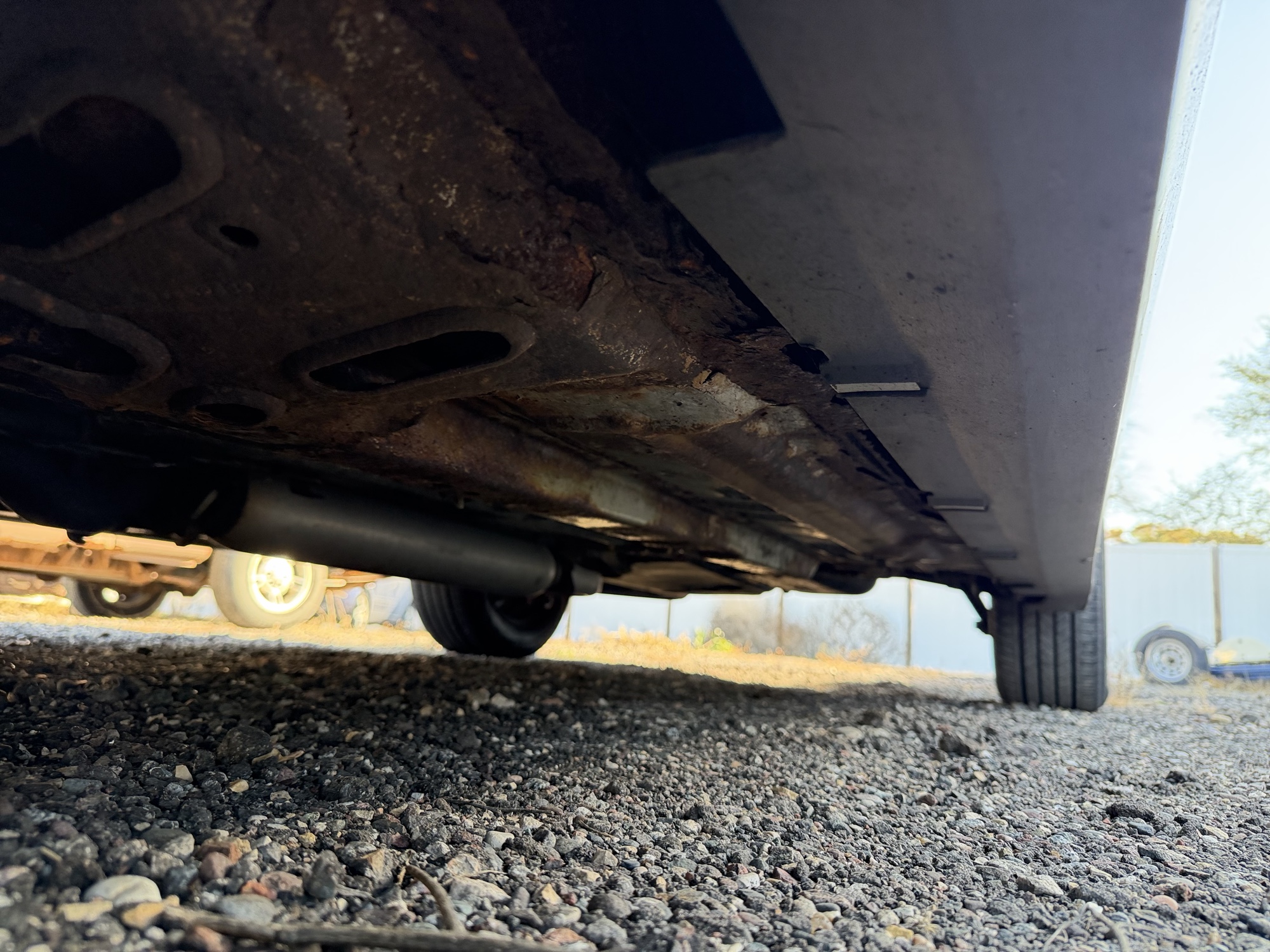 2004 chevrolet impala base with 134989 miles for sale near Elk River, Minnesota 106856_17_undercar_drv_side.jpg