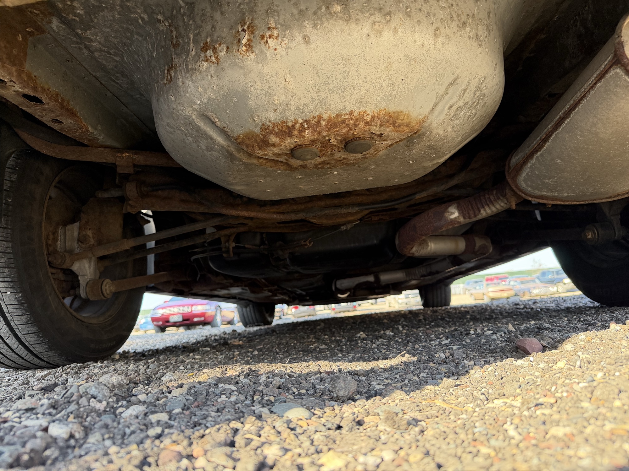 2004 chevrolet impala base with 134989 miles for sale near Elk River, Minnesota 106856_19_undercar_rear.jpg