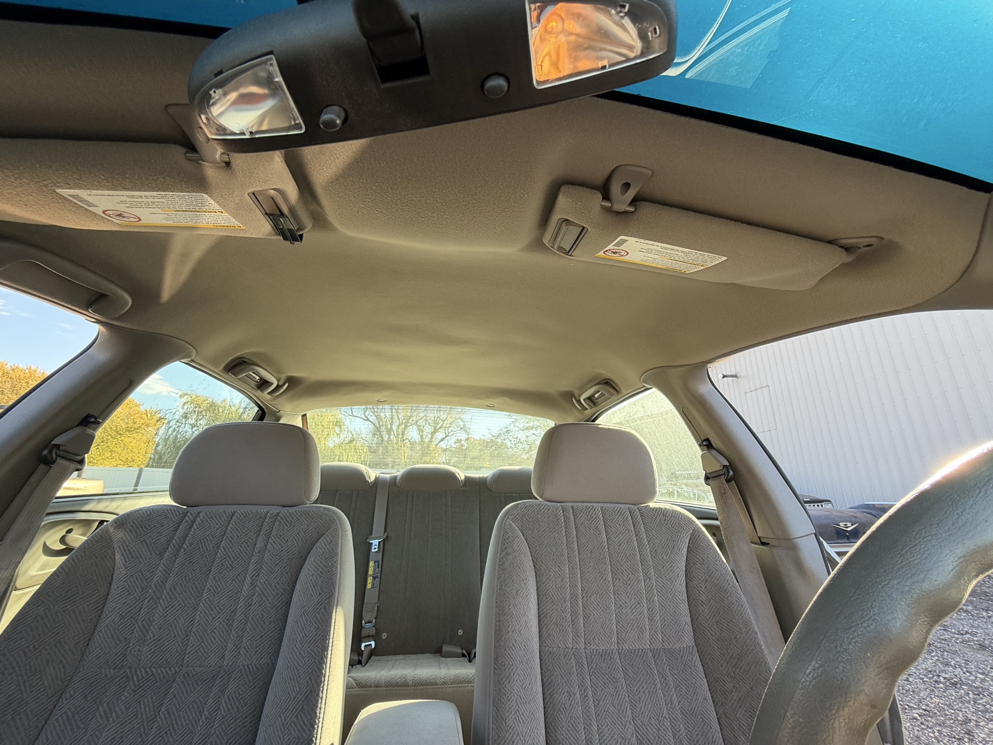 2004 chevrolet impala base with 134989 miles for sale near Elk River, Minnesota 106856_35_headliner_sunroof.jpg