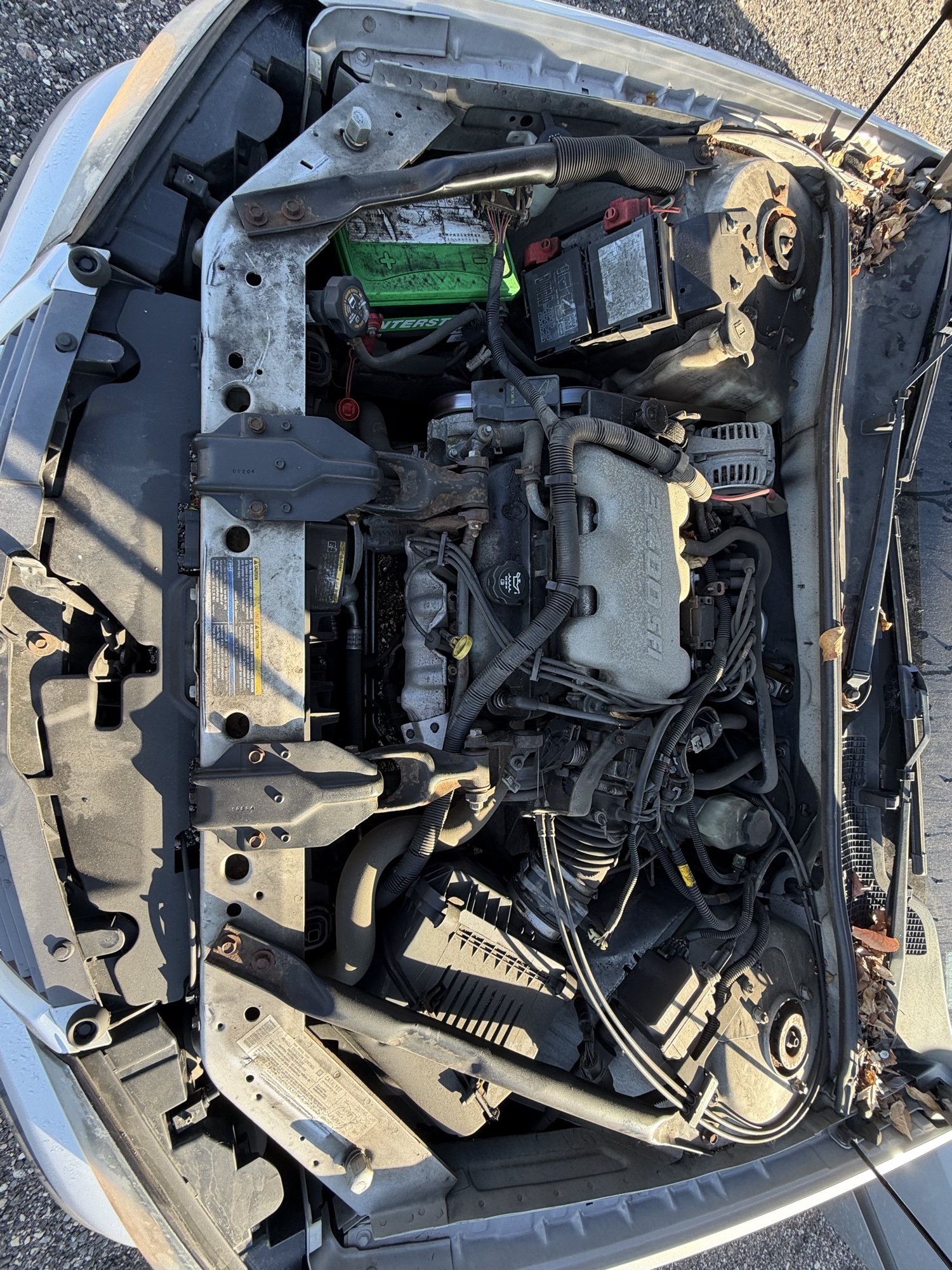 2004 chevrolet impala base with 134989 miles for sale near Elk River, Minnesota 106856_49_engine_bay.jpg