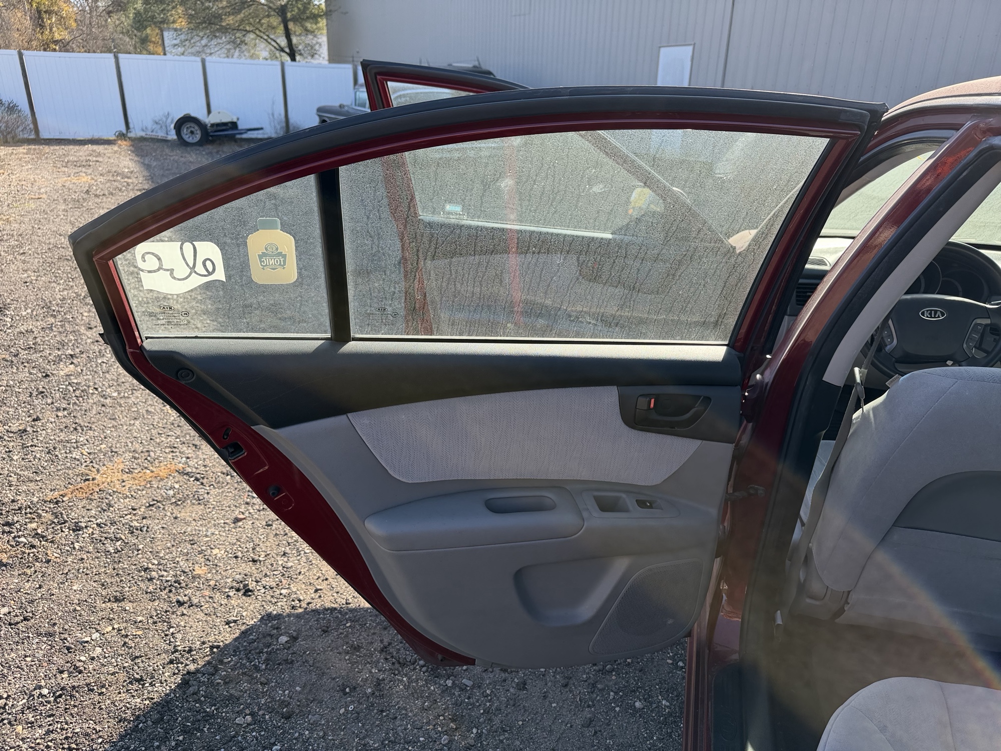 2009 kia optima ex with 206662 miles for sale near Elk River, Minnesota 106857_25_drv_rear_door_panel.jpg