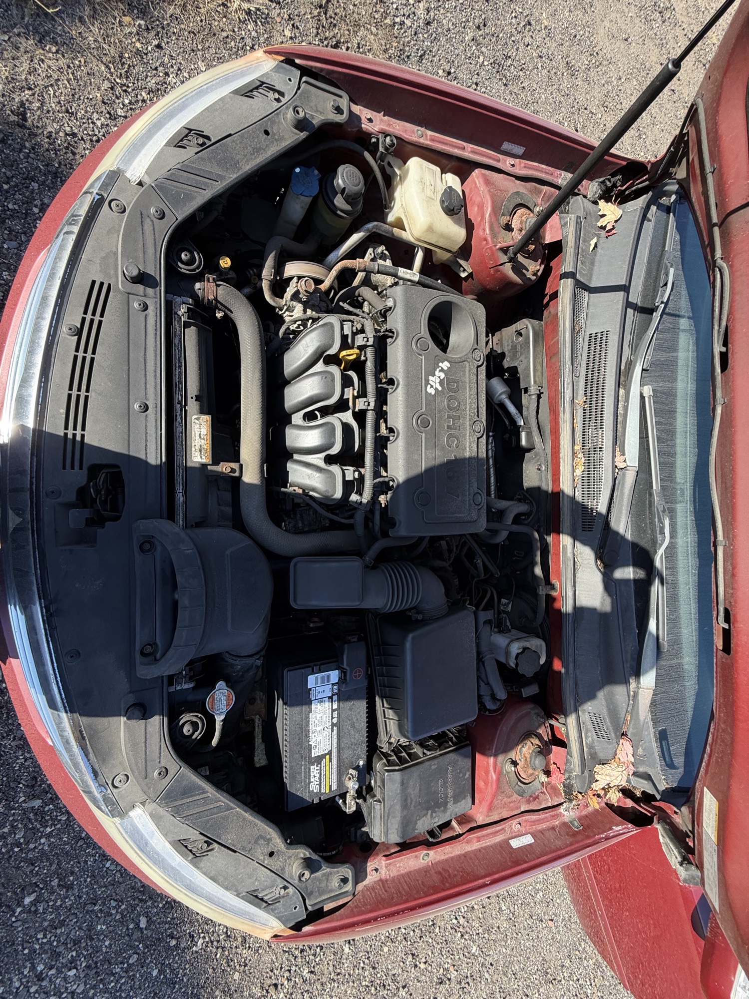 2009 kia optima ex with 206662 miles for sale near Elk River, Minnesota 106857_49_engine_bay.jpg