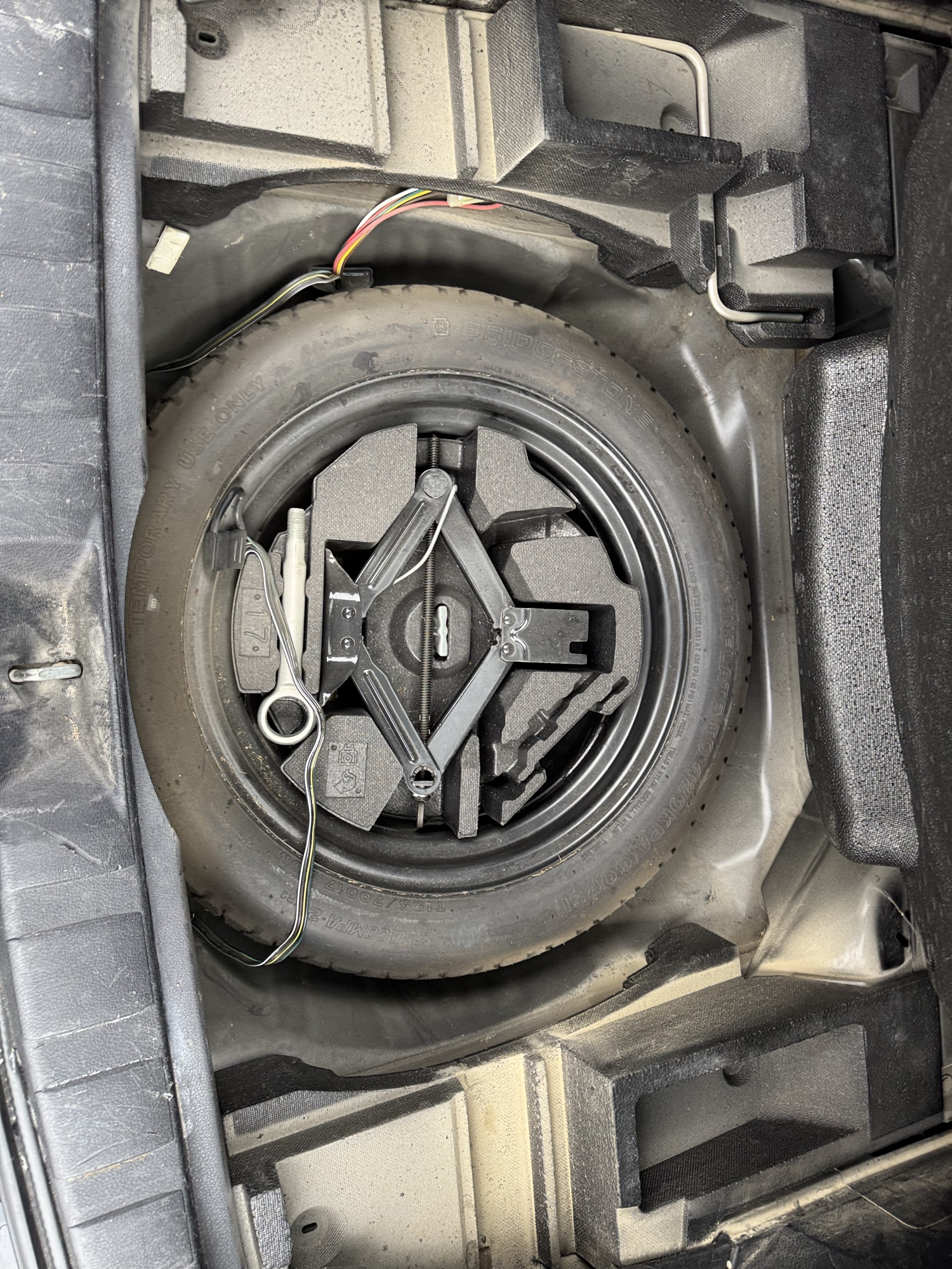 2012 subaru forester 2.5x with 290026 miles for sale near Elk River, Minnesota 106858_27_spare_tire.jpg