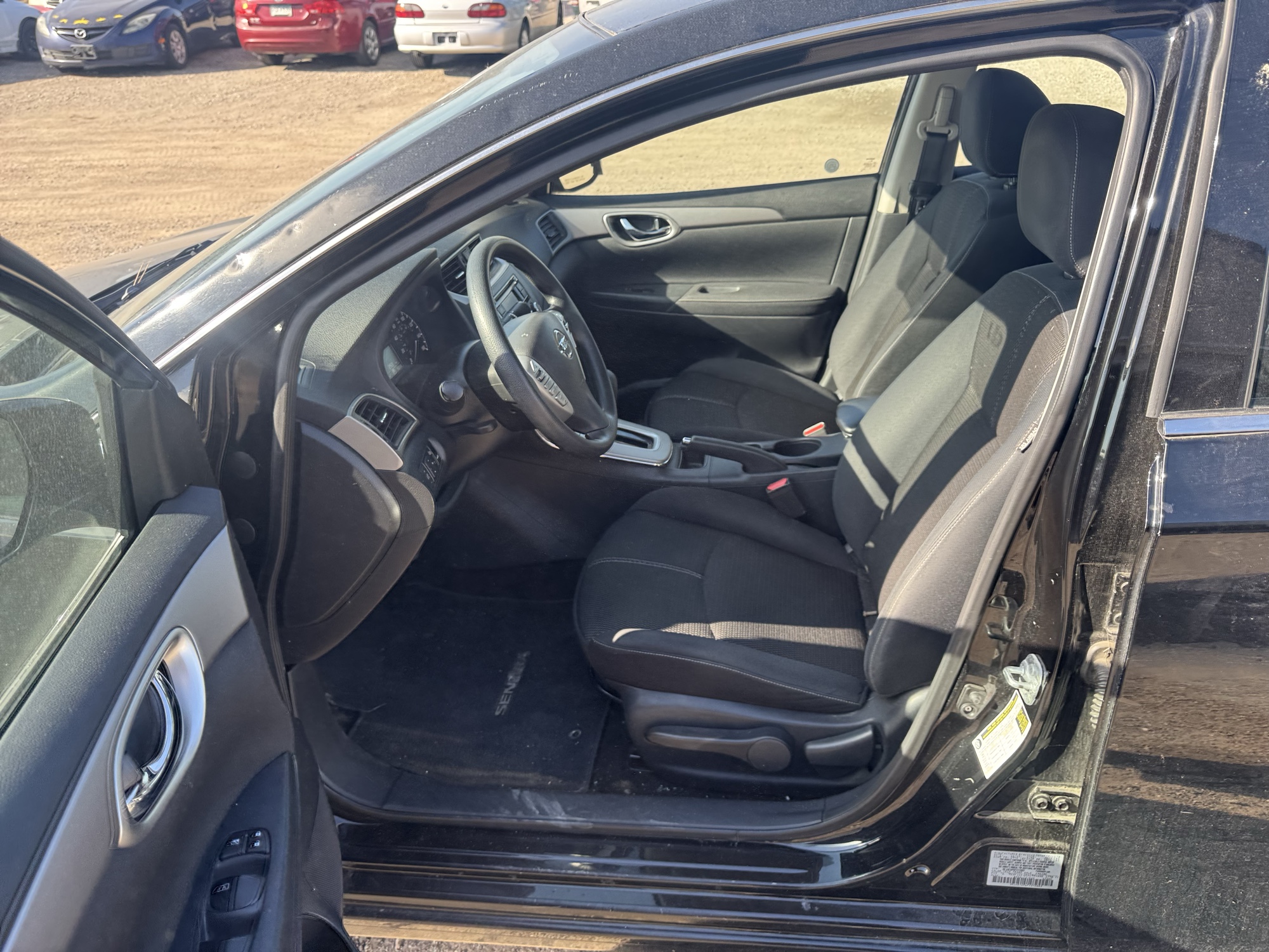 2015 nissan sentra s-6mt with 90240 miles for sale near Elk River, Minnesota 106860_22_driver_seat.jpg