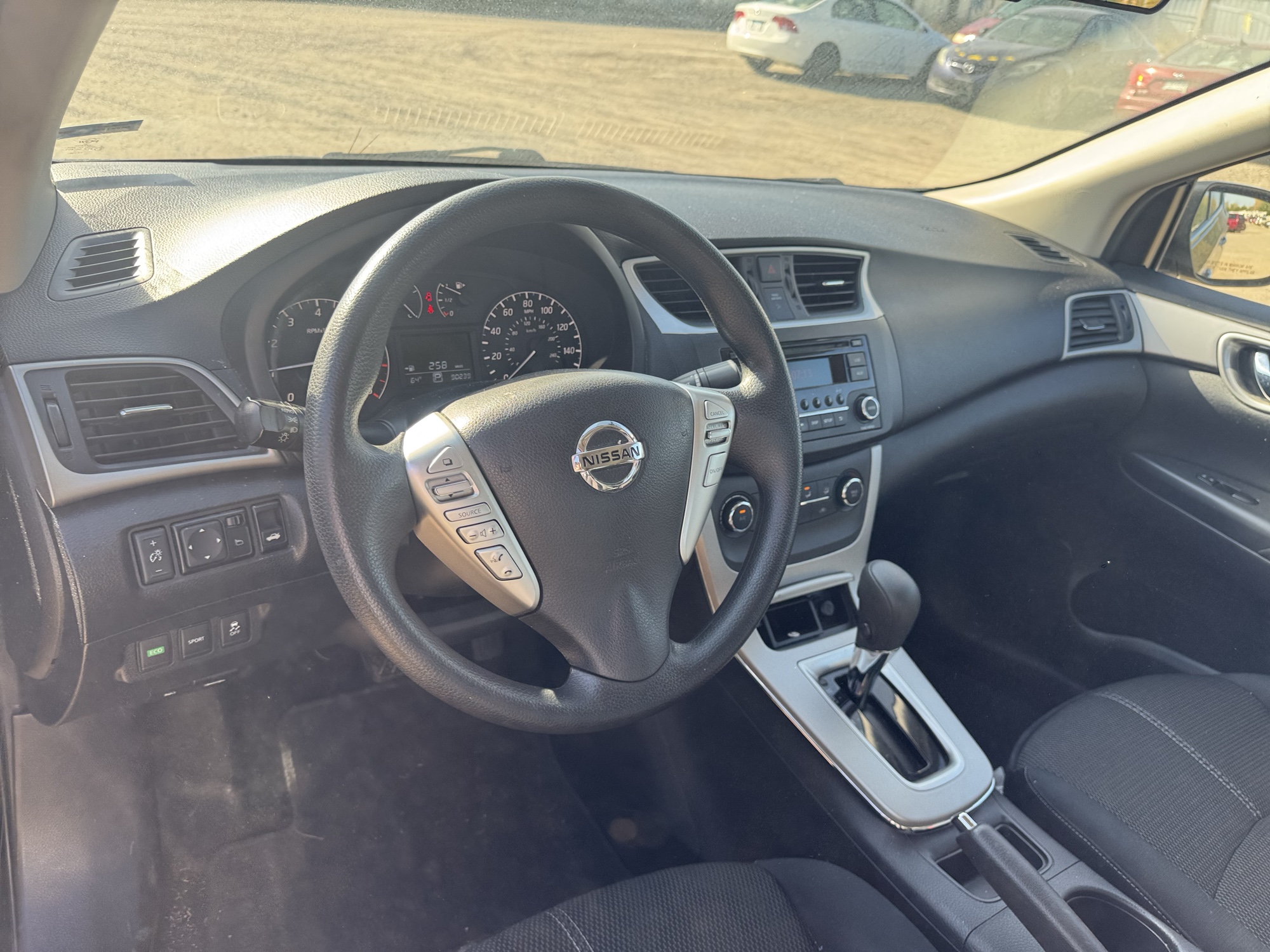 2015 nissan sentra s-6mt with 90240 miles for sale near Elk River, Minnesota 106860_33_dash_from_driver.jpg