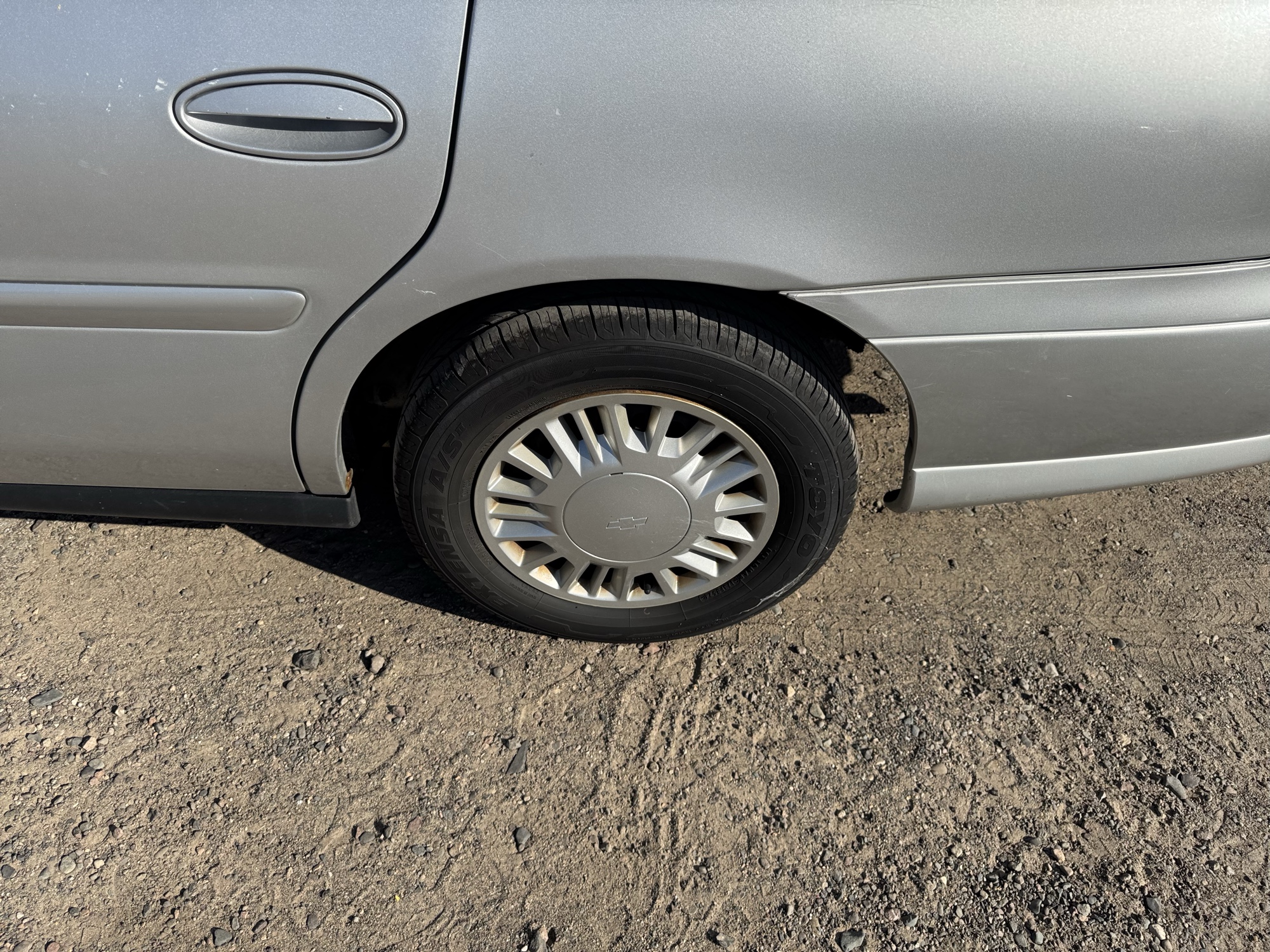 2003 chevrolet malibu base with 128011 miles for sale near Elk River, Minnesota 106863_13_rear_drv_wheel.jpg