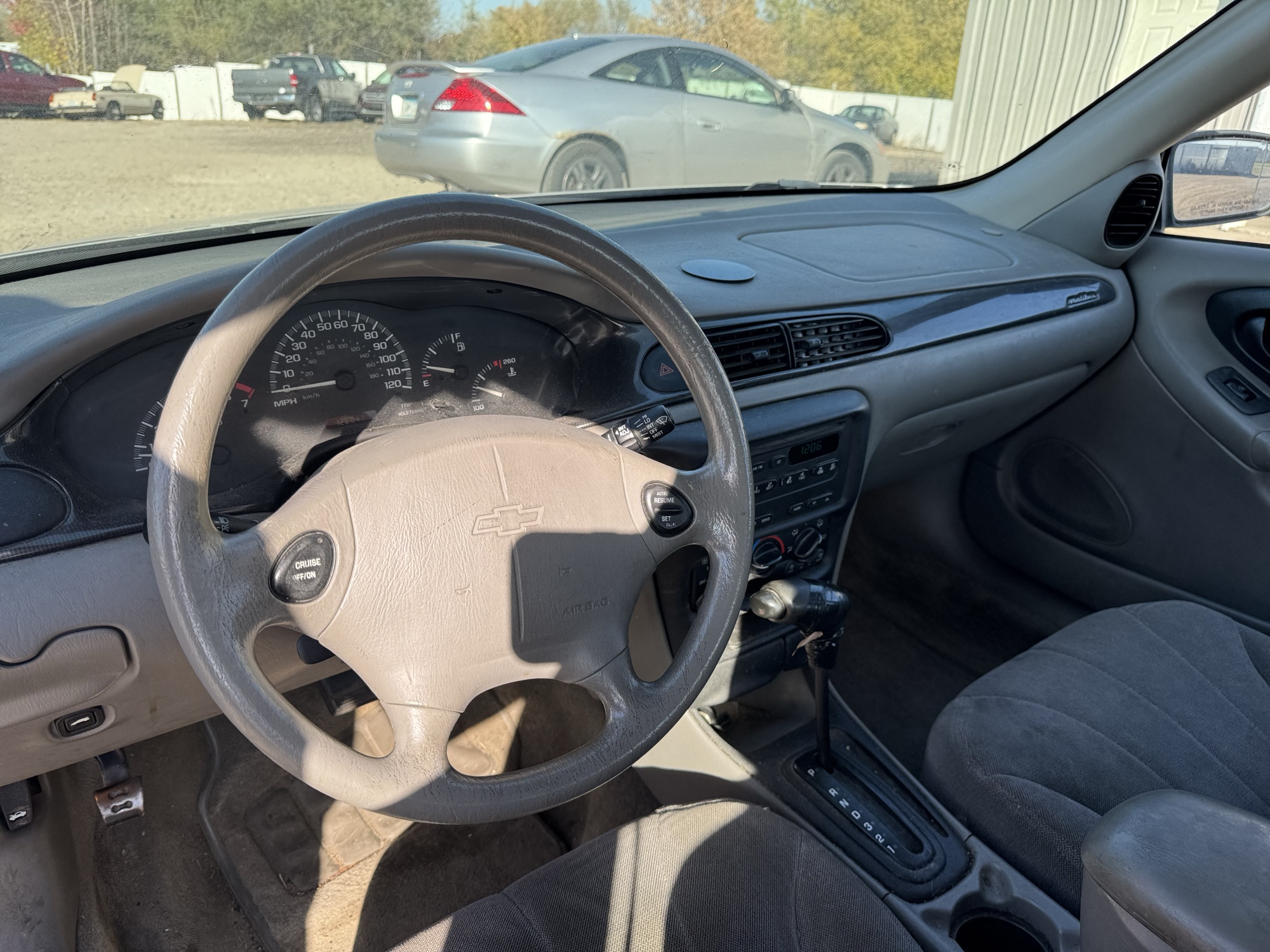 2003 chevrolet malibu base with 128011 miles for sale near Elk River, Minnesota 106863_33_dash_from_driver.jpg