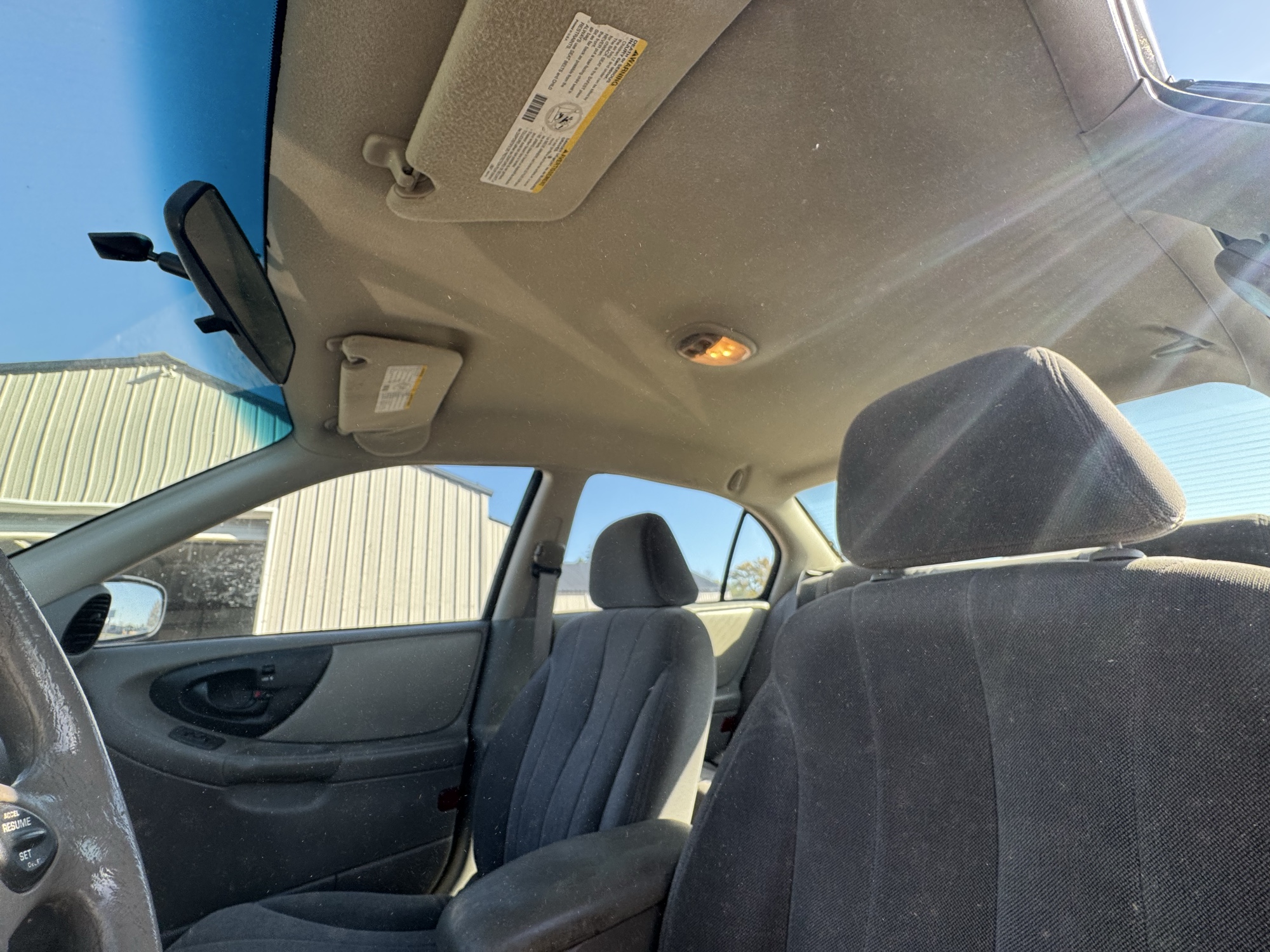 2003 chevrolet malibu base with 128011 miles for sale near Elk River, Minnesota 106863_35_headliner_sunroof.jpg