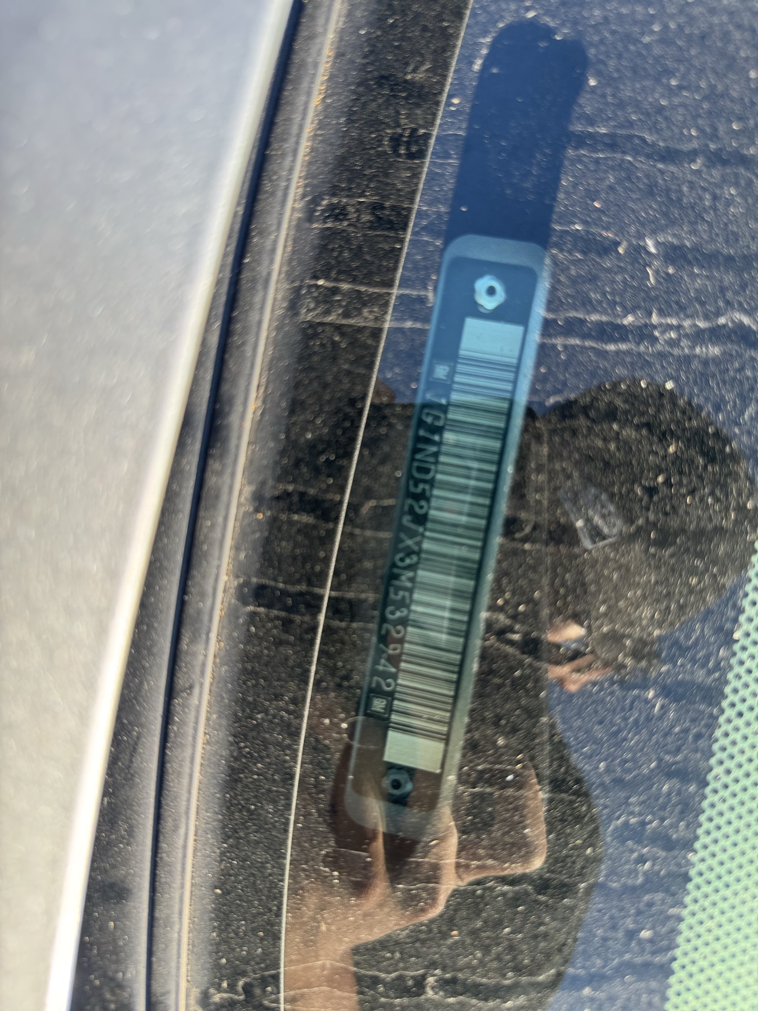 2003 chevrolet malibu base with 128011 miles for sale near Elk River, Minnesota 106863_48_windshield_vin_plate.jpg