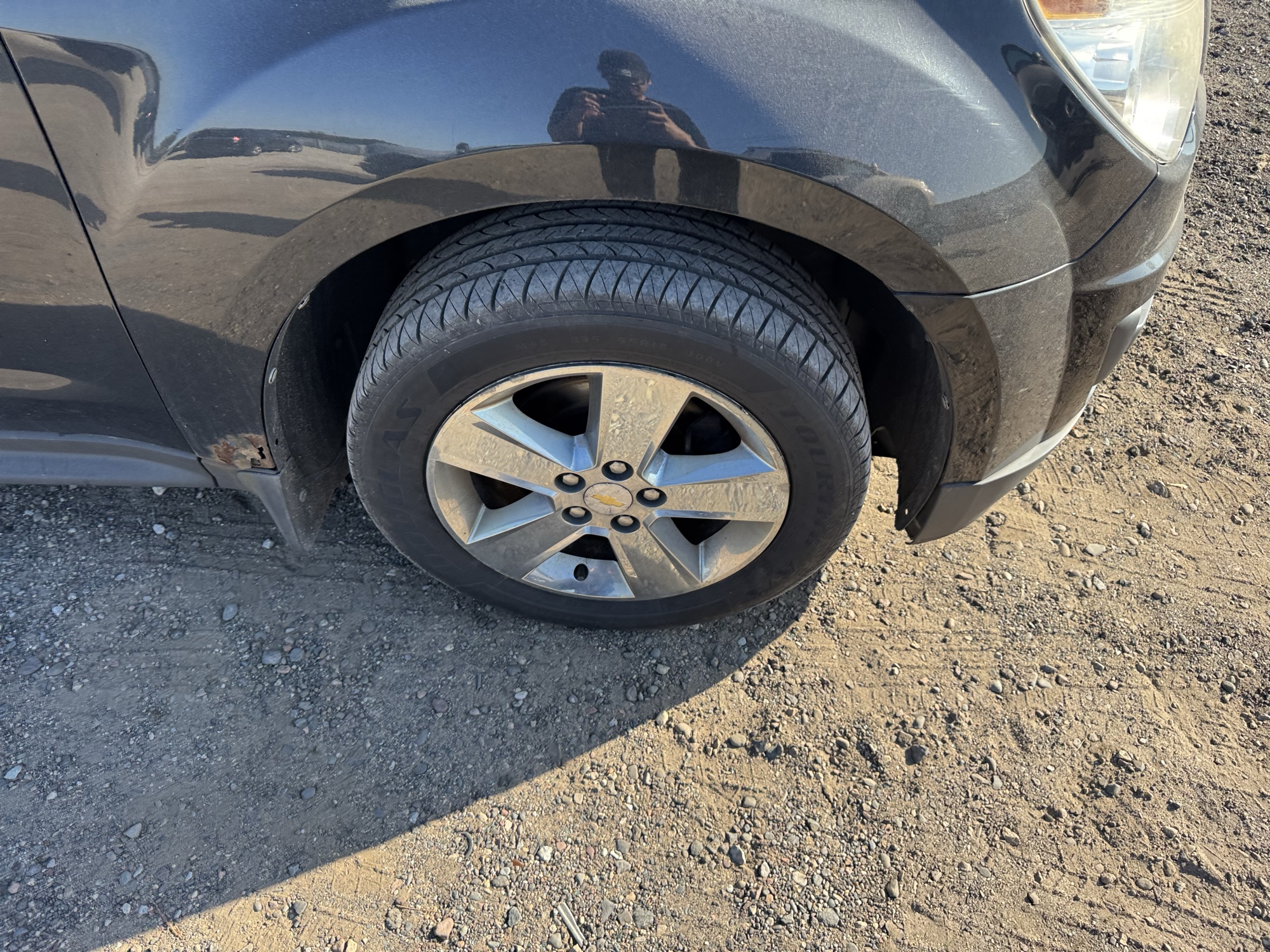 2012 chevrolet equinox 1lt-2wd with 195268 miles for sale near Elk River, Minnesota 106865_15_front_pass_wheel.jpg