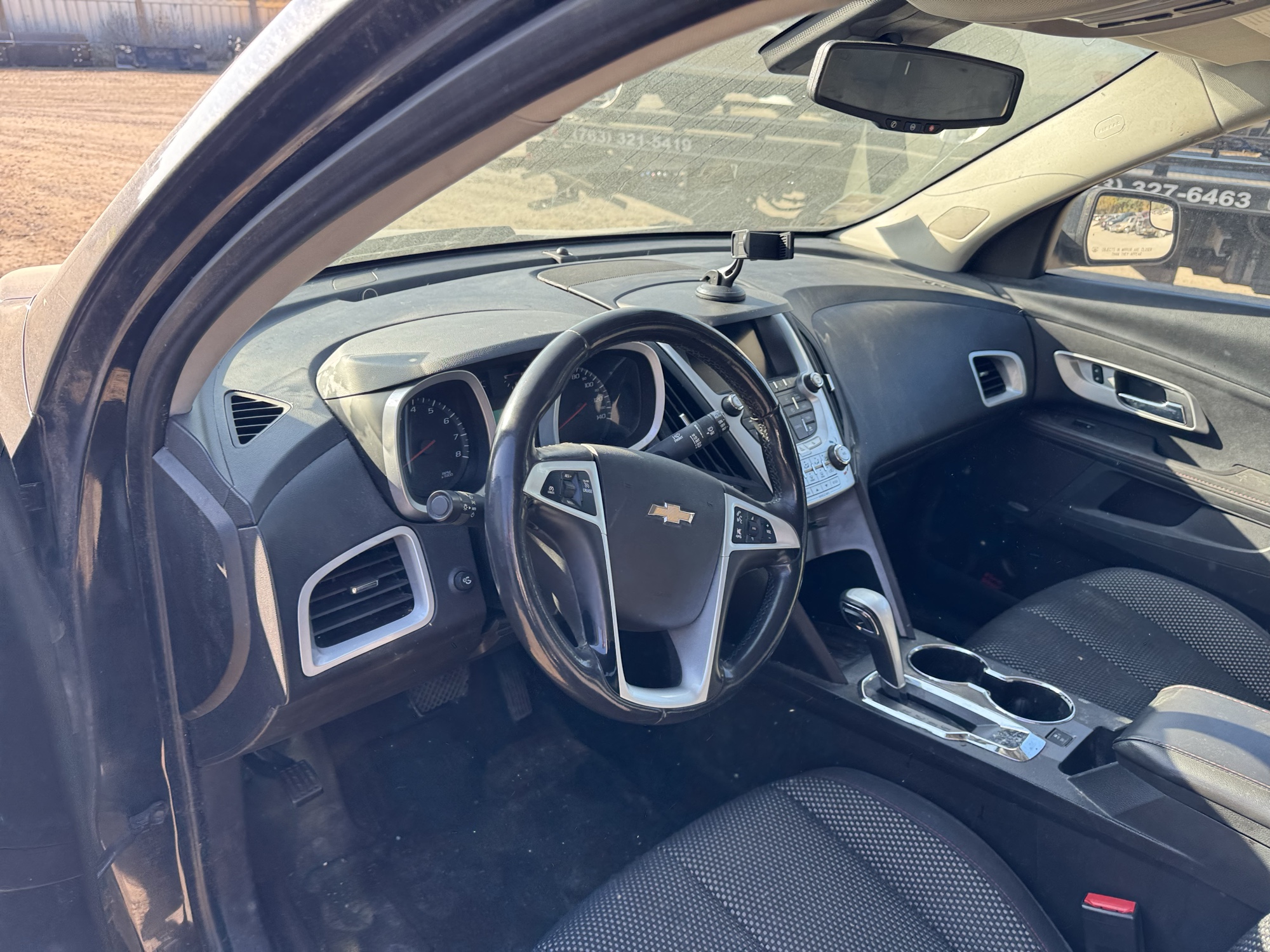 2012 chevrolet equinox 1lt-2wd with 195268 miles for sale near Elk River, Minnesota 106865_33_dash_from_driver.jpg