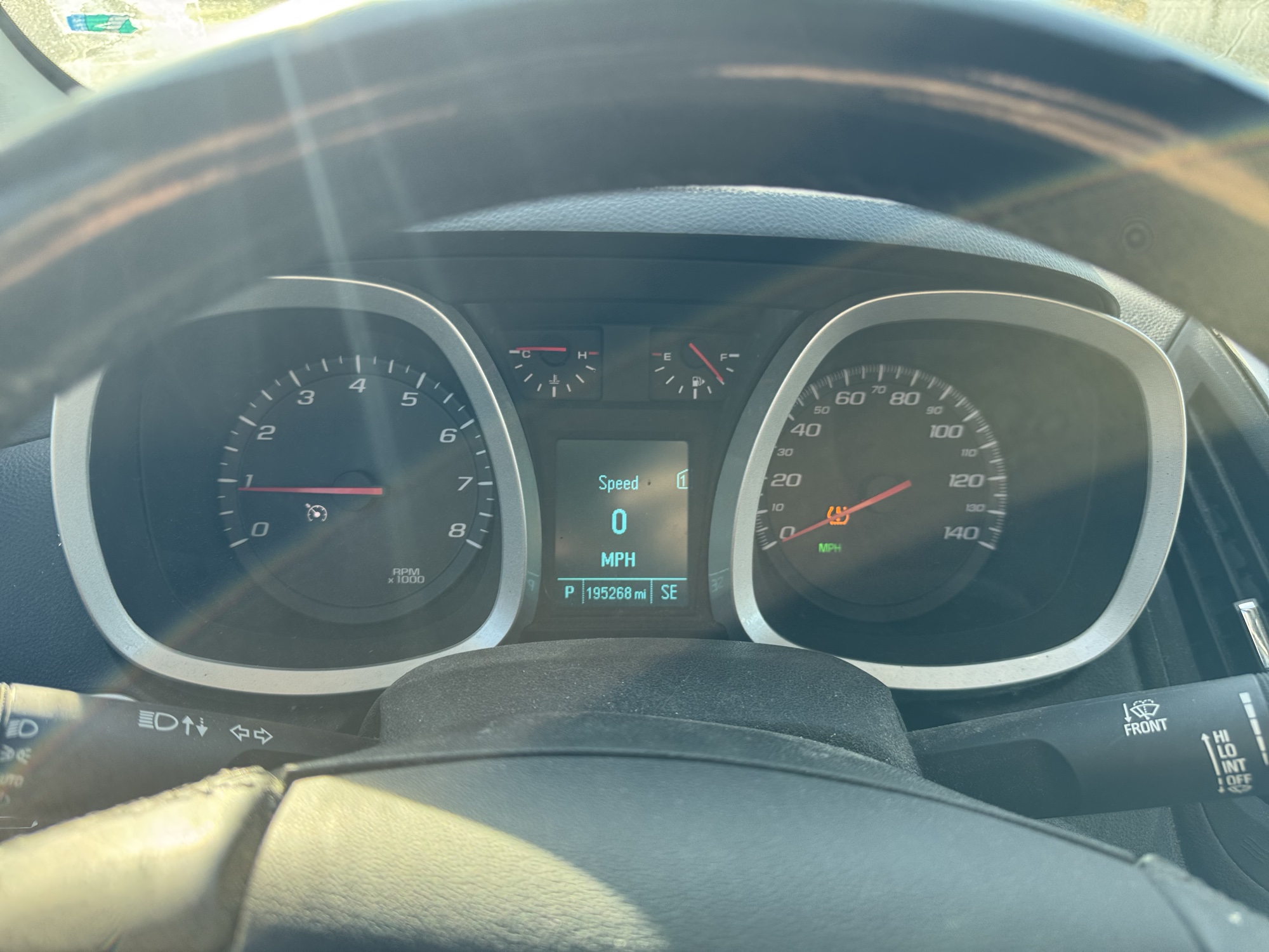 2012 chevrolet equinox 1lt-2wd with 195268 miles for sale near Elk River, Minnesota 106865_43_gauge_cluster.jpg