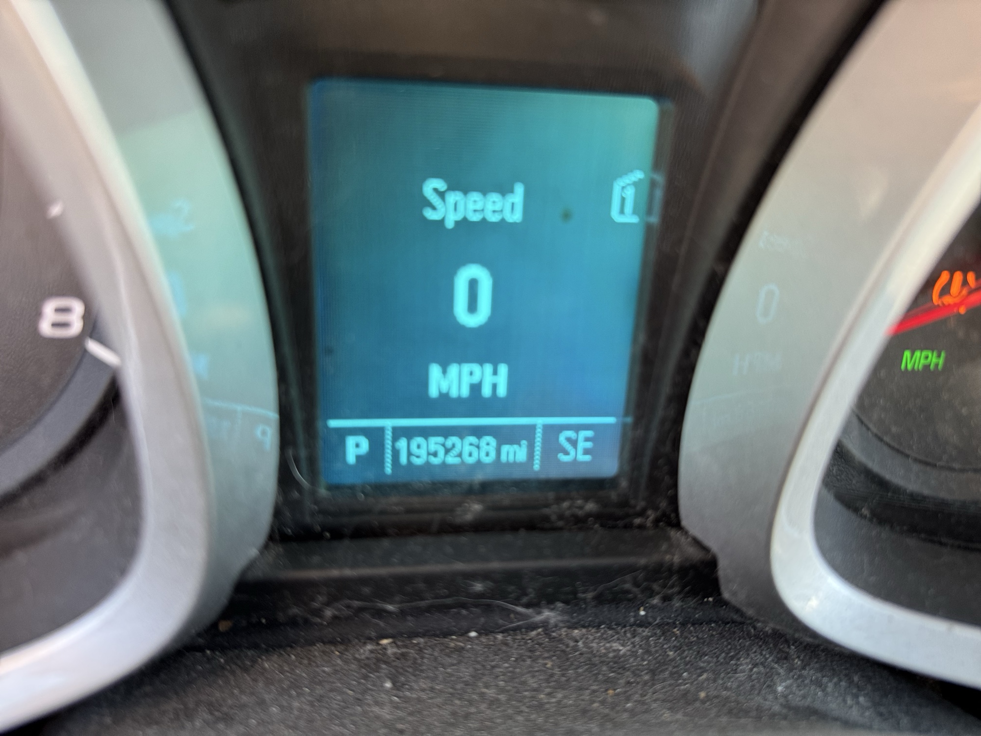 2012 chevrolet equinox 1lt-2wd with 195268 miles for sale near Elk River, Minnesota 106865_44_mileage_closeup.jpg