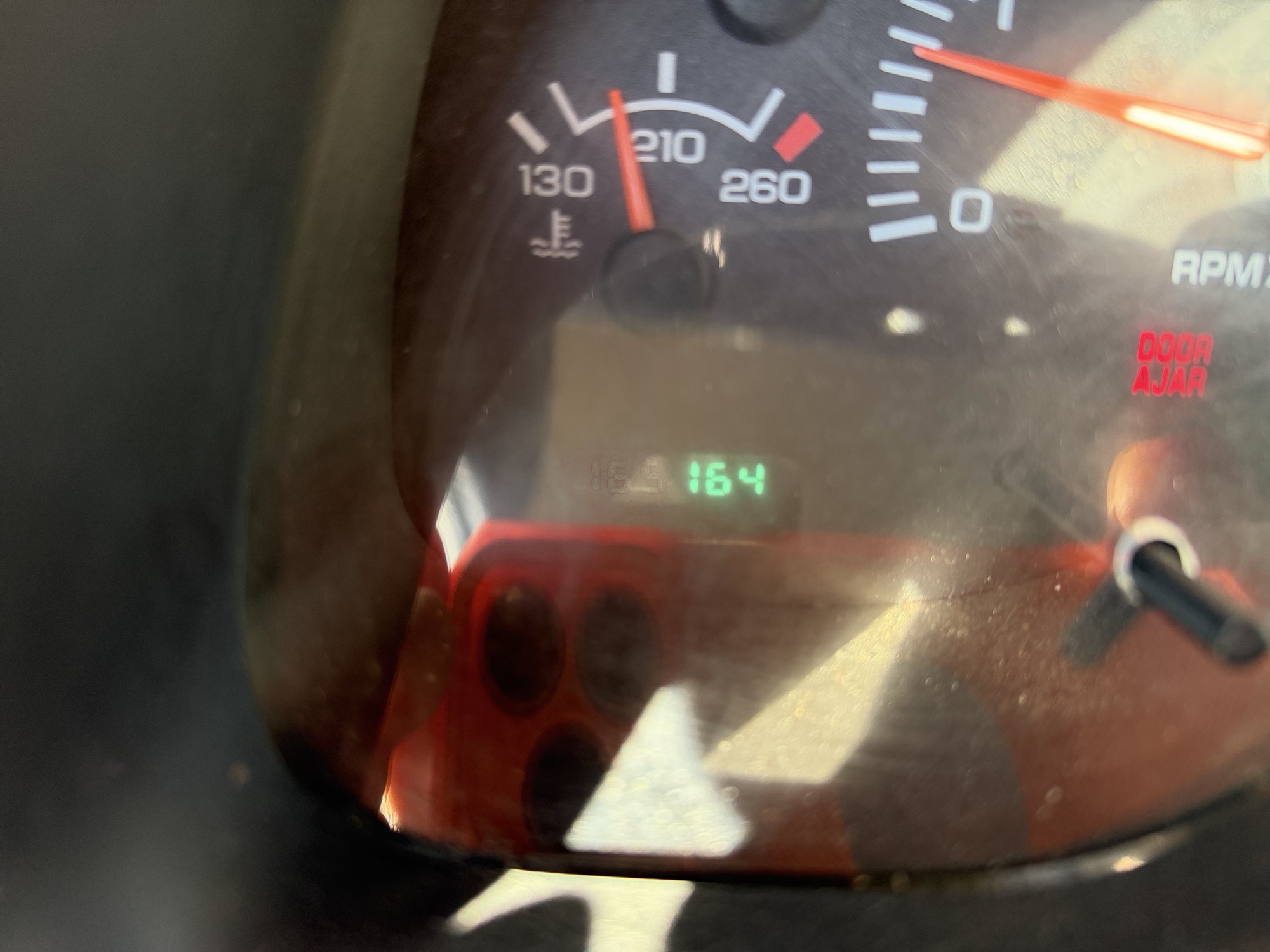 2000 dodge dakota club-cab-2wd with 165164 miles for sale near Elk River, Minnesota 106868_44_mileage_closeup.jpg