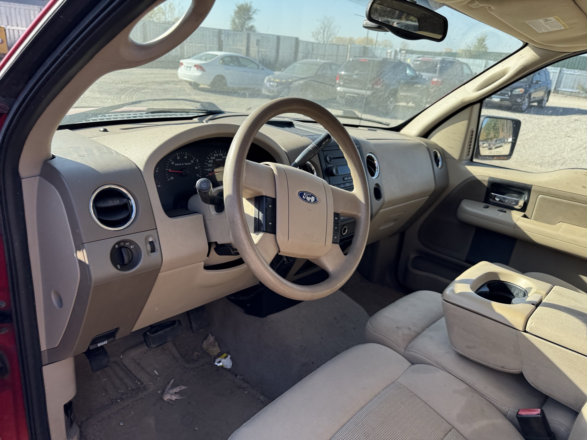 2005 ford f-150 fx4-supercab-4wd with 132299 miles for sale near Elk River, Minnesota 106871_33_dash_from_driver.jpg