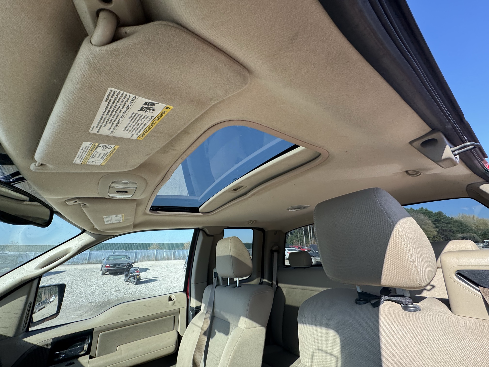 2005 ford f-150 fx4-supercab-4wd with 132299 miles for sale near Elk River, Minnesota 106871_35_headliner_sunroof.jpg
