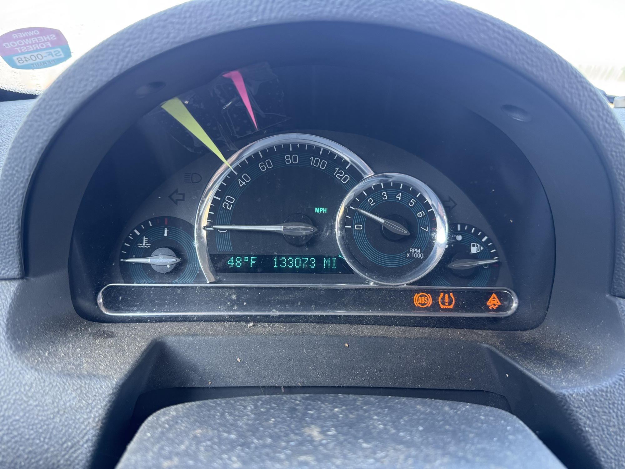 2011 chevrolet hhr 1lt with 133073 miles for sale near Elk River, Minnesota 106872_43_gauge_cluster.jpg