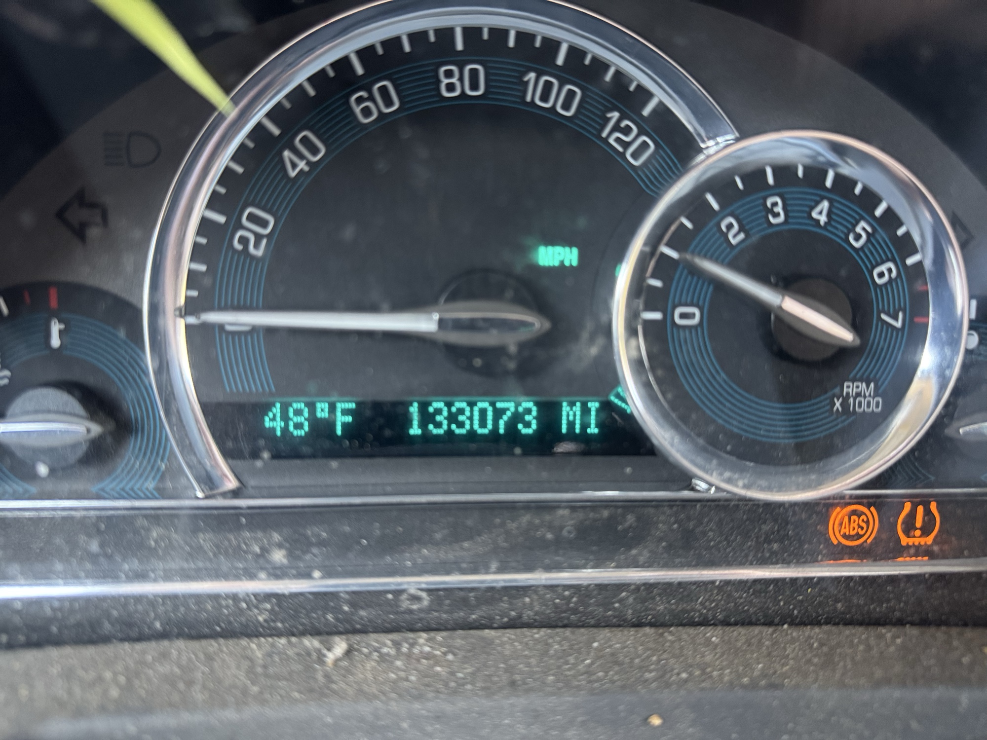 2011 chevrolet hhr 1lt with 133073 miles for sale near Elk River, Minnesota 106872_44_mileage_closeup.jpg