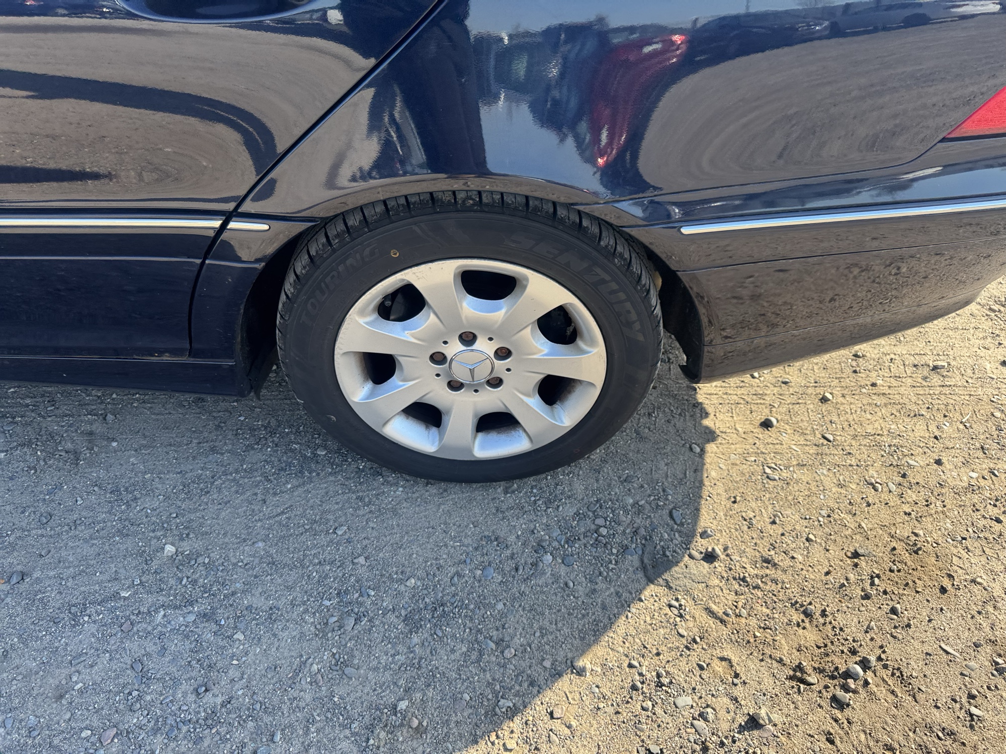 2005 mercedes-benz c-class c240-luxury-sedan with 163981 miles for sale near Elk River, Minnesota 106874_13_rear_drv_wheel.jpg