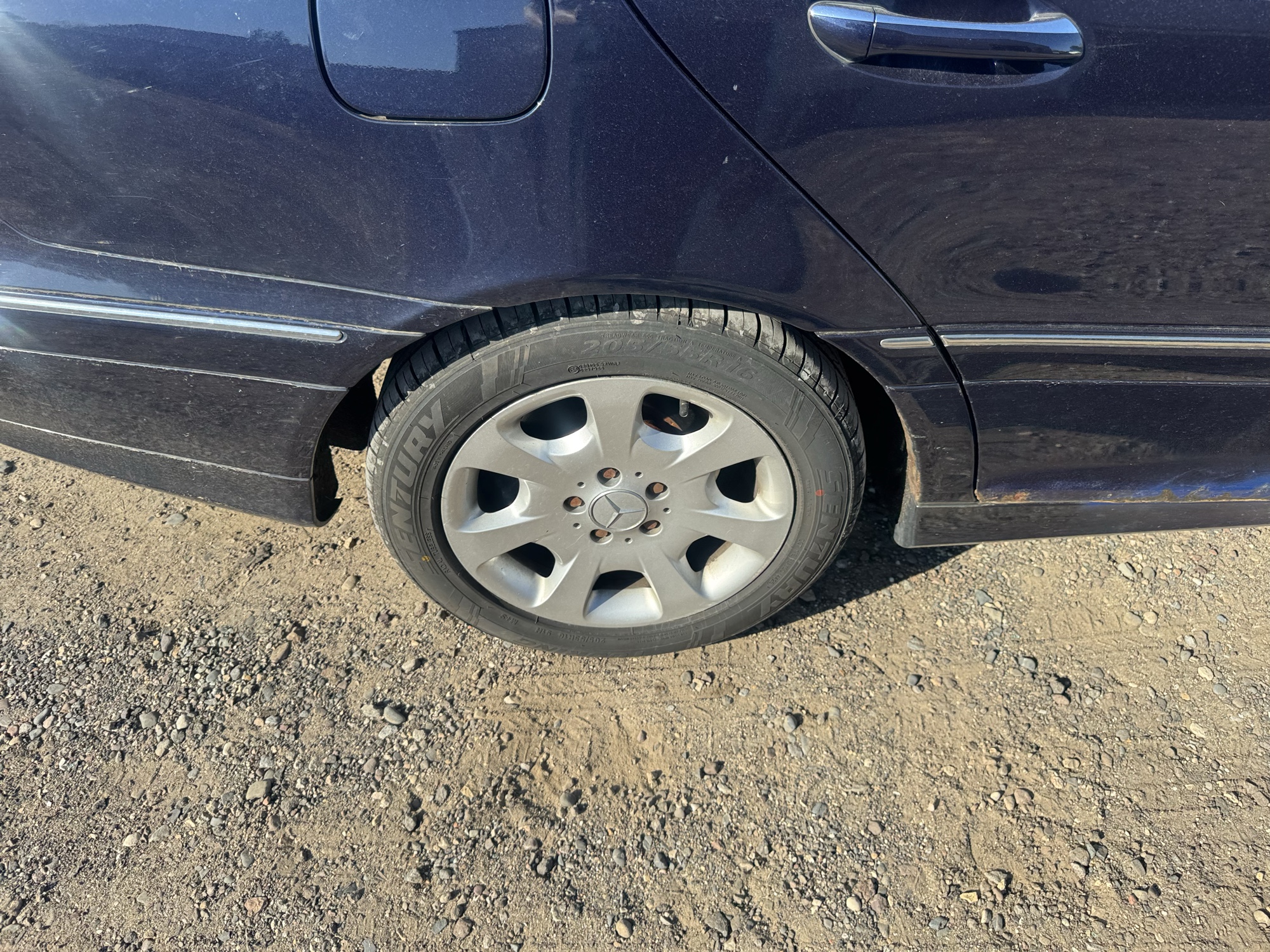2005 mercedes-benz c-class c240-luxury-sedan with 163981 miles for sale near Elk River, Minnesota 106874_14_rear_pass_wheel.jpg