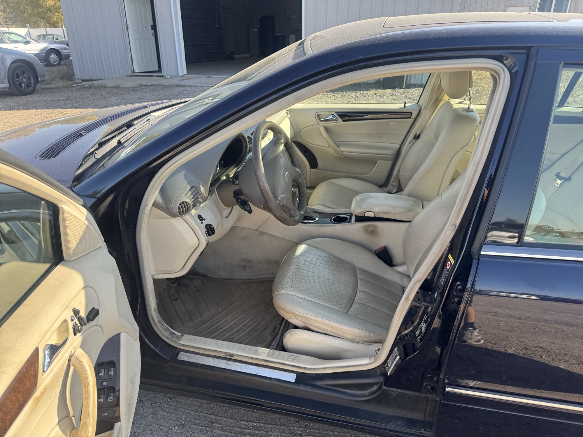 2005 mercedes-benz c-class c240-luxury-sedan with 163981 miles for sale near Elk River, Minnesota 106874_22_driver_seat.jpg