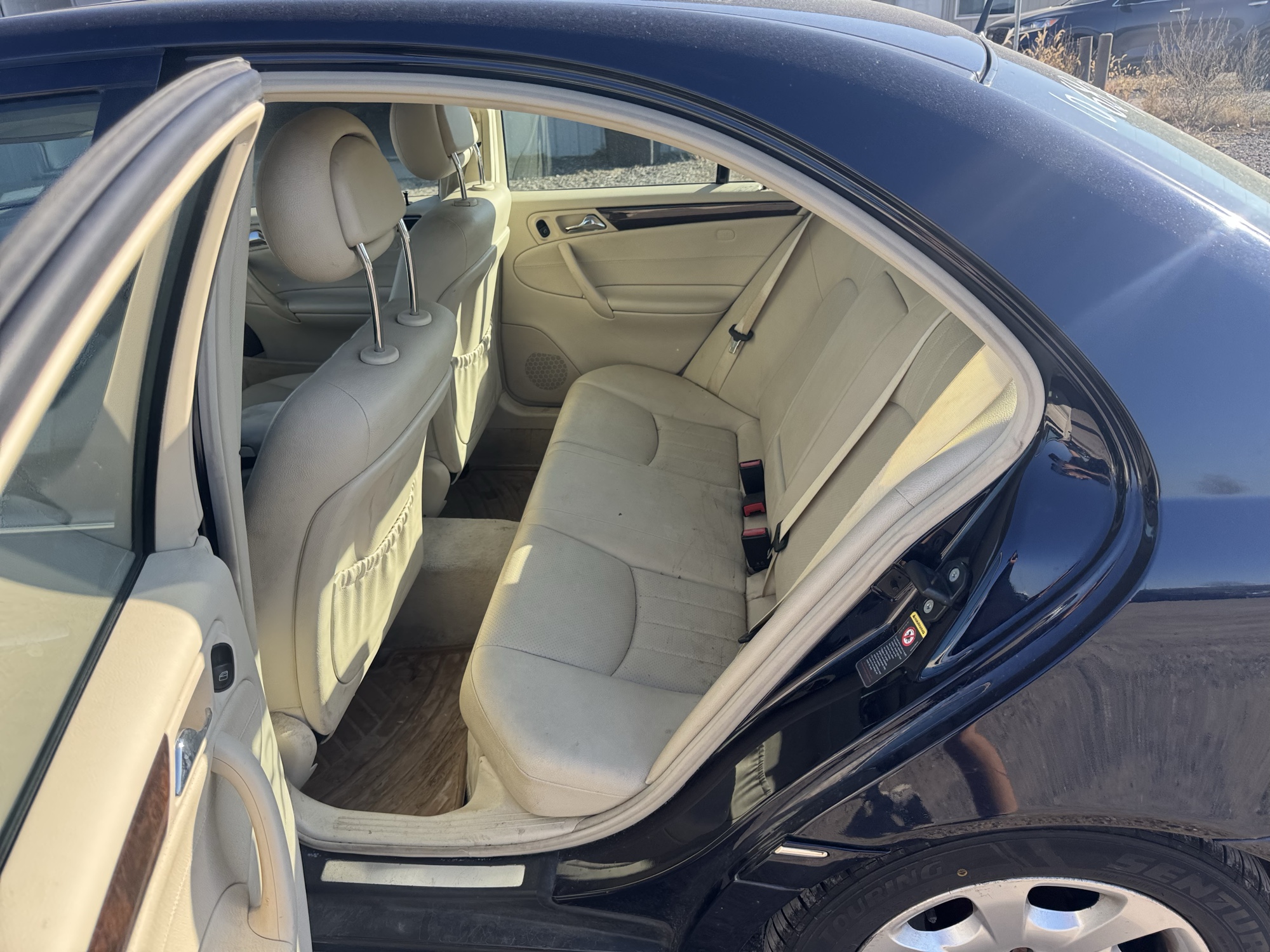 2005 mercedes-benz c-class c240-luxury-sedan with 163981 miles for sale near Elk River, Minnesota 106874_24_drv_rear_seat.jpg