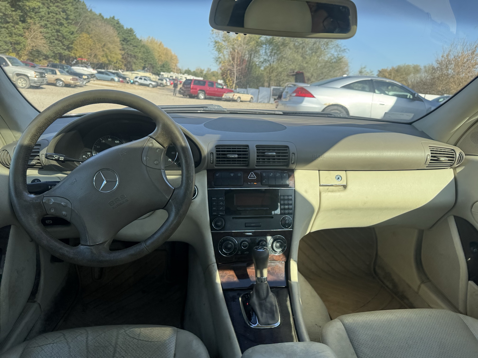 2005 mercedes-benz c-class c240-luxury-sedan with 163981 miles for sale near Elk River, Minnesota 106874_34_whole_dash.jpg