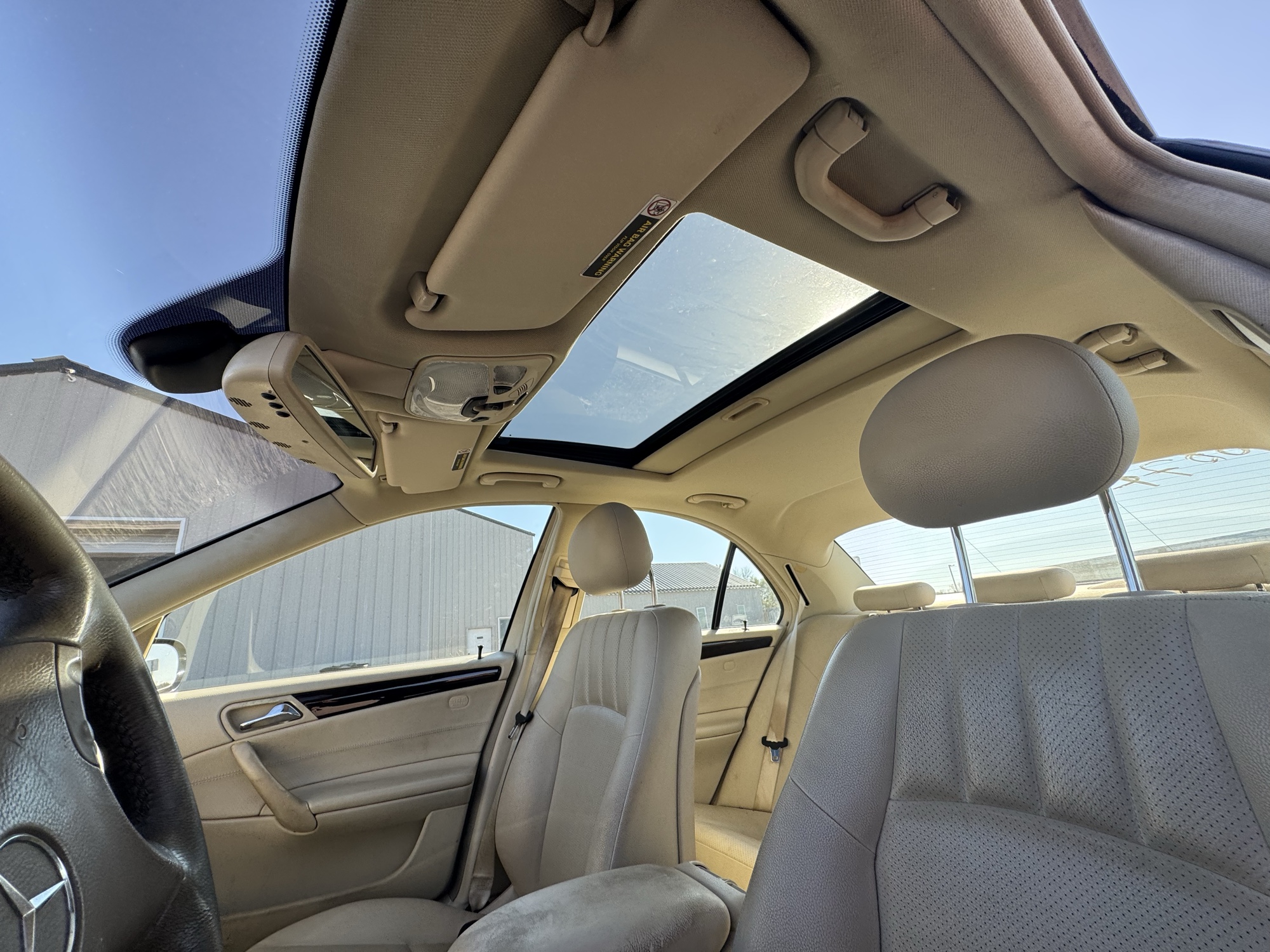 2005 mercedes-benz c-class c240-luxury-sedan with 163981 miles for sale near Elk River, Minnesota 106874_35_headliner_sunroof.jpg