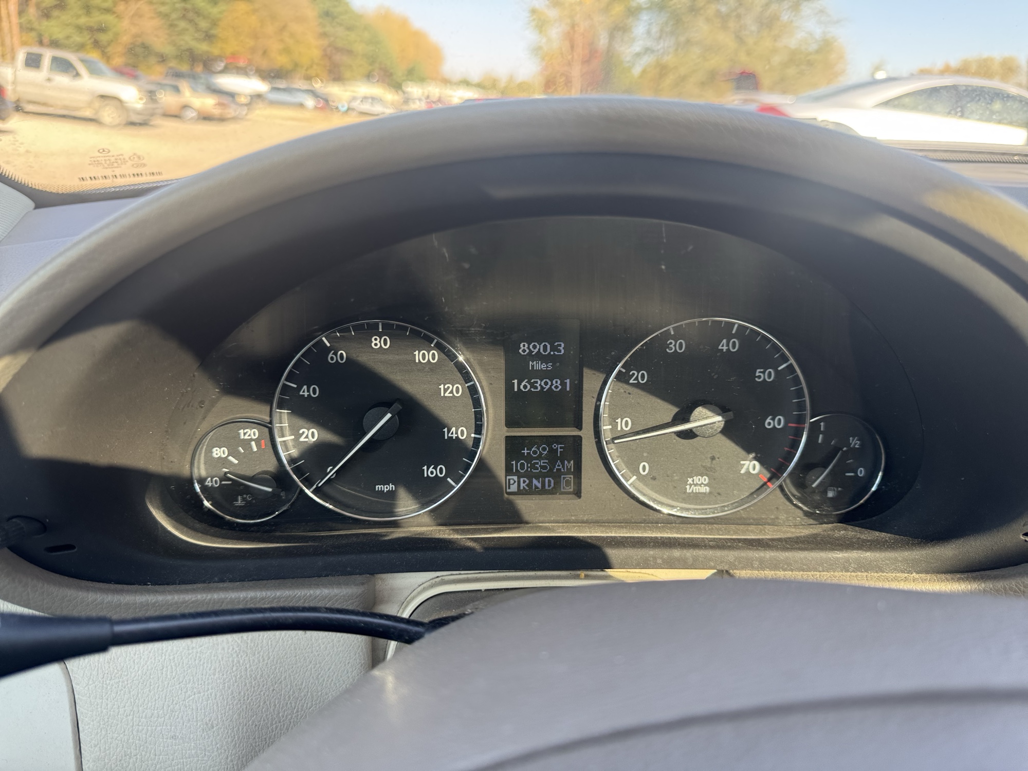 2005 mercedes-benz c-class c240-luxury-sedan with 163981 miles for sale near Elk River, Minnesota 106874_43_gauge_cluster.jpg