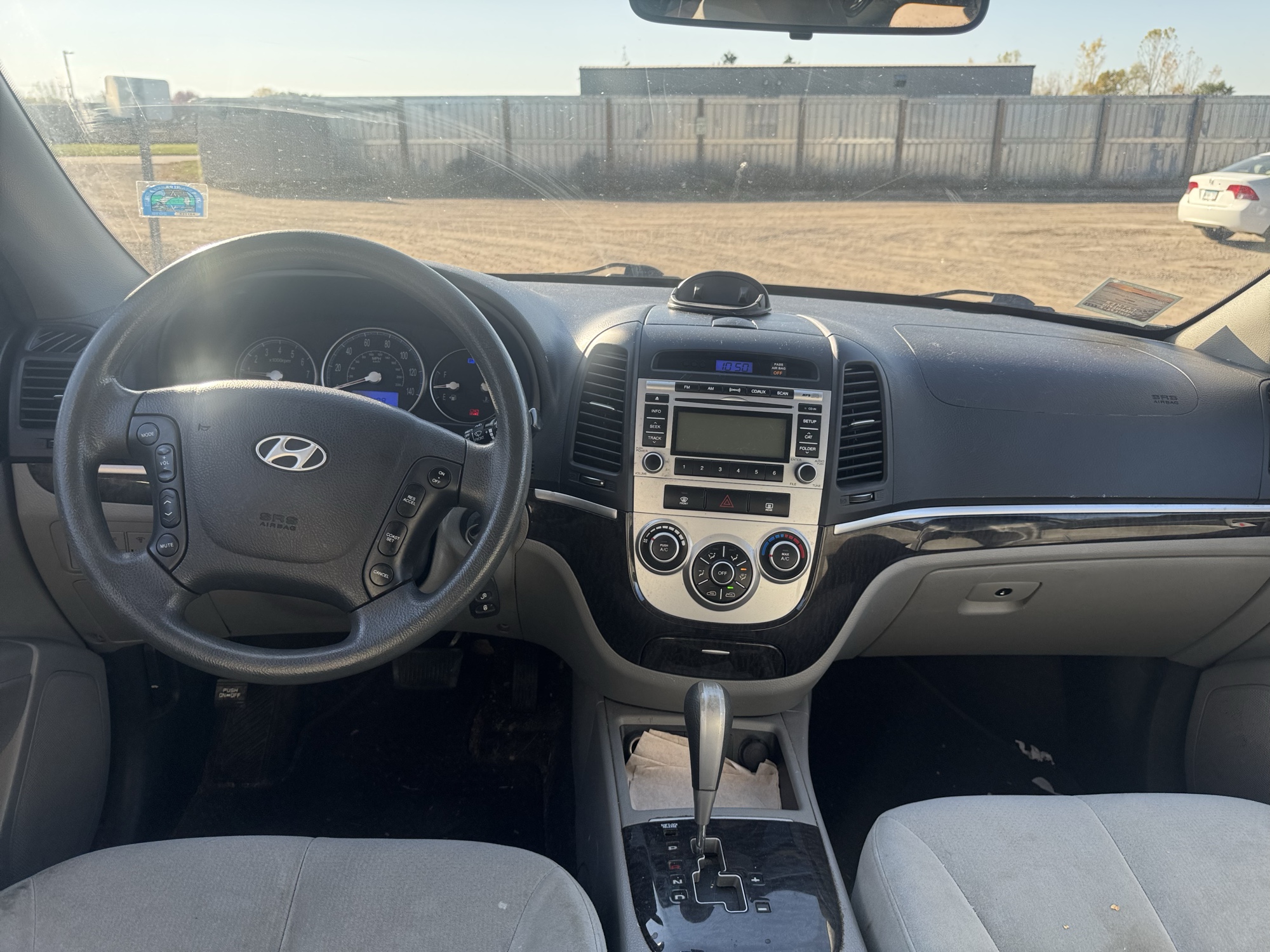 2009 hyundai santa-fe gls-awd with 215044 miles for sale near Elk River, Minnesota 106876_34_whole_dash.jpg