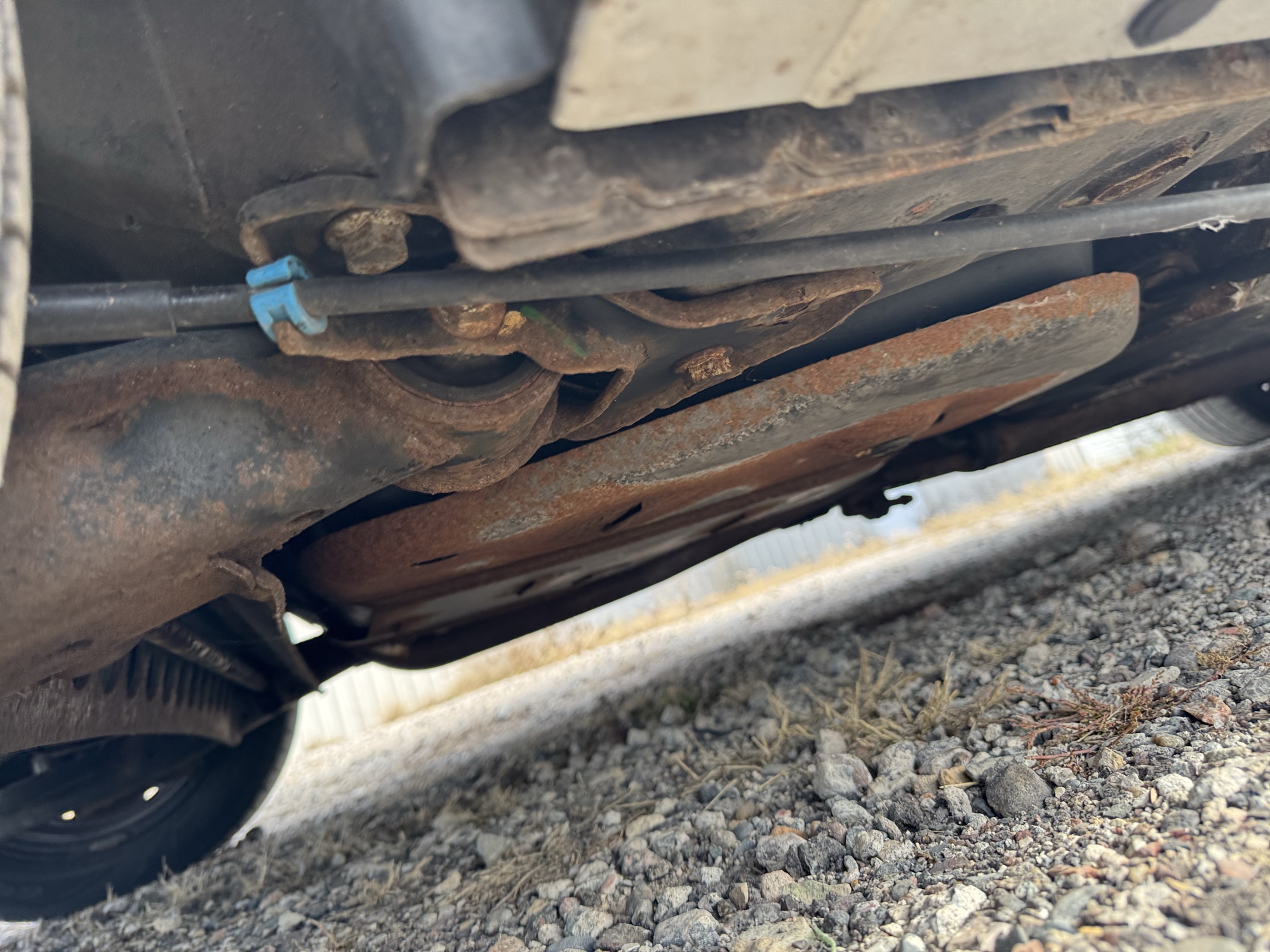 2007 saturn ion 2-sedan-automatic with 68235 miles for sale near Elk River, Minnesota 106877_20_undercar_rear_pass.jpg