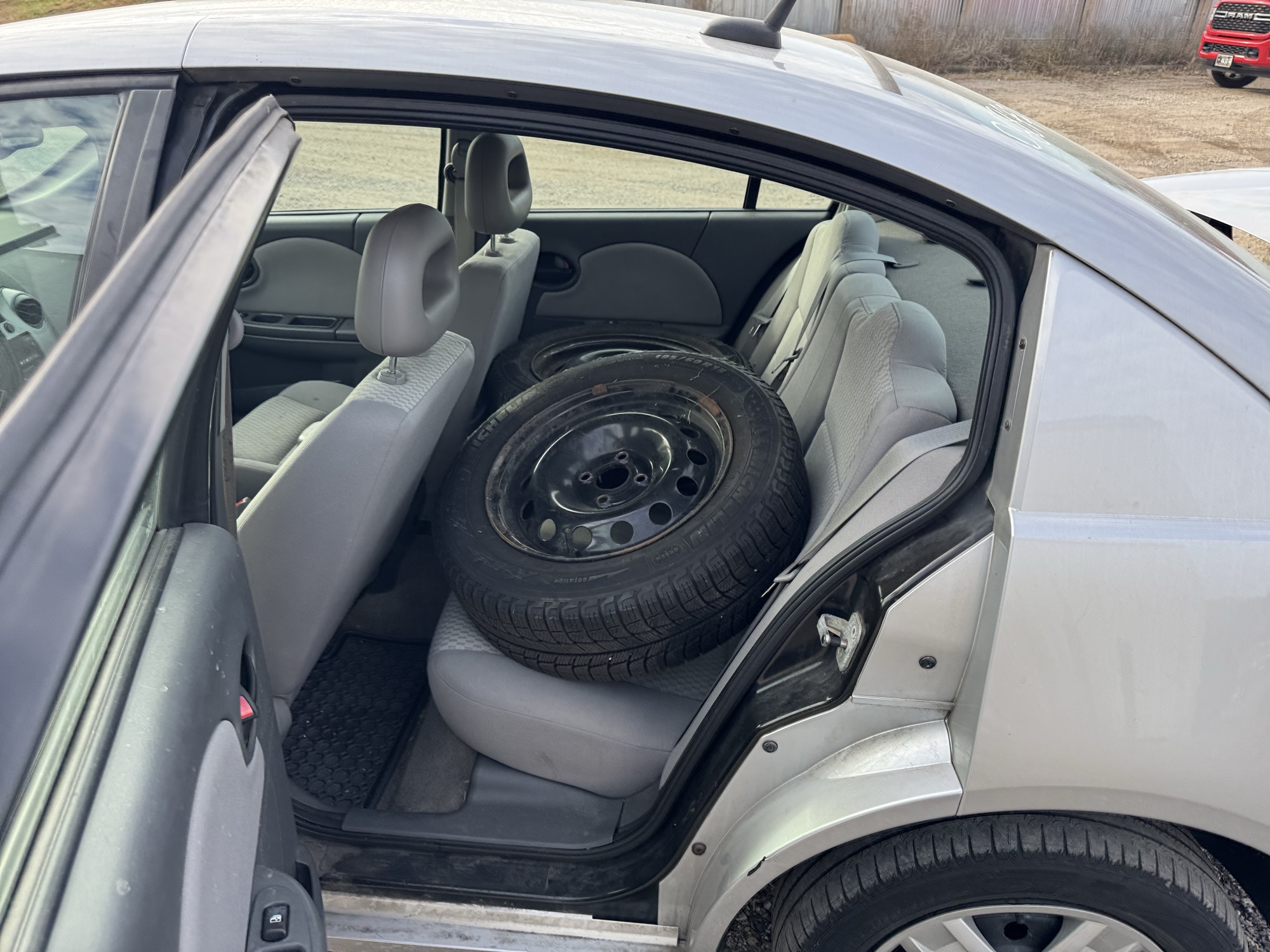 2007 saturn ion 2-sedan-automatic with 68235 miles for sale near Elk River, Minnesota 106877_24_drv_rear_seat.jpg