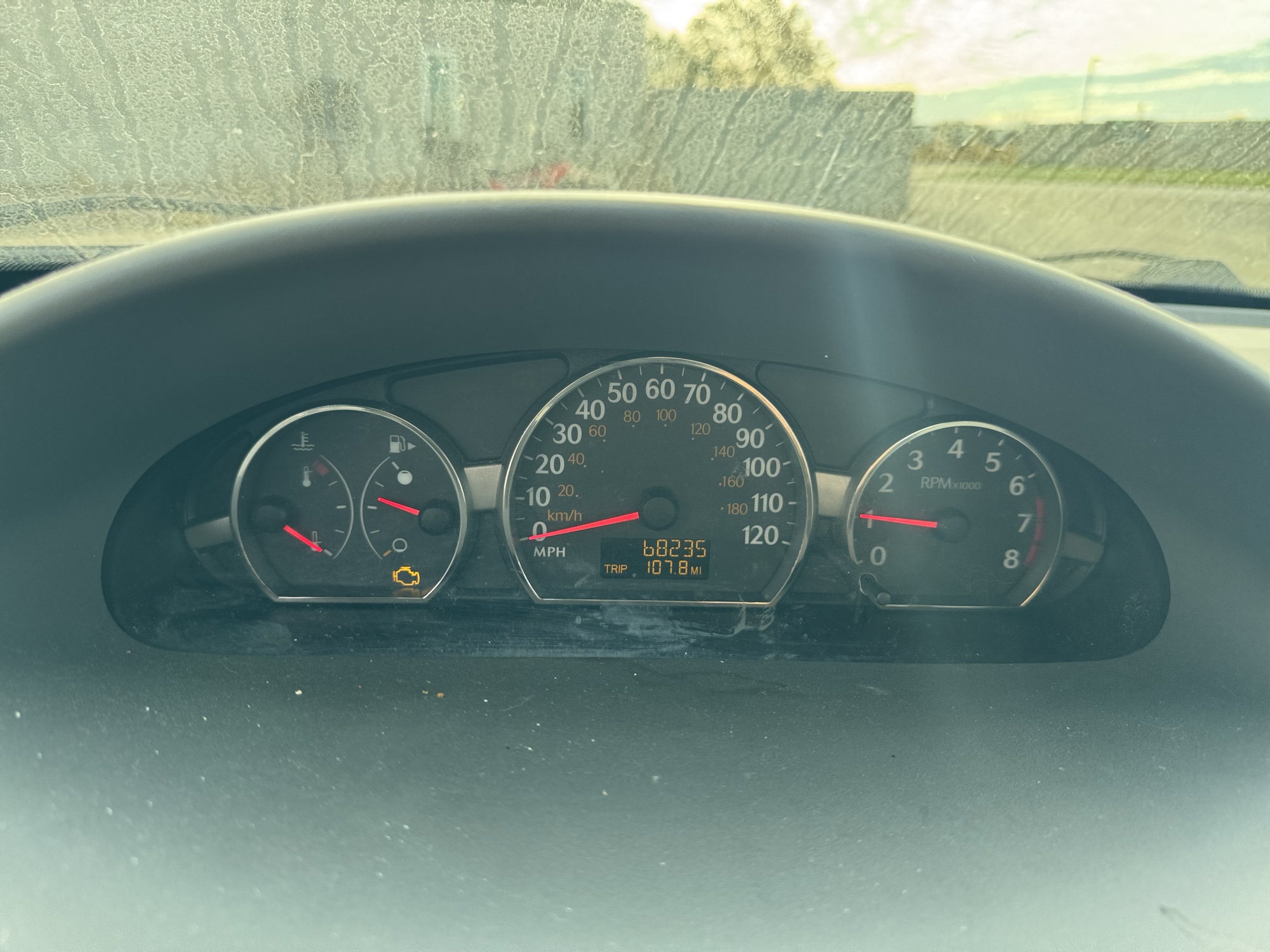 2007 saturn ion 2-sedan-automatic with 68235 miles for sale near Elk River, Minnesota 106877_43_gauge_cluster.jpg