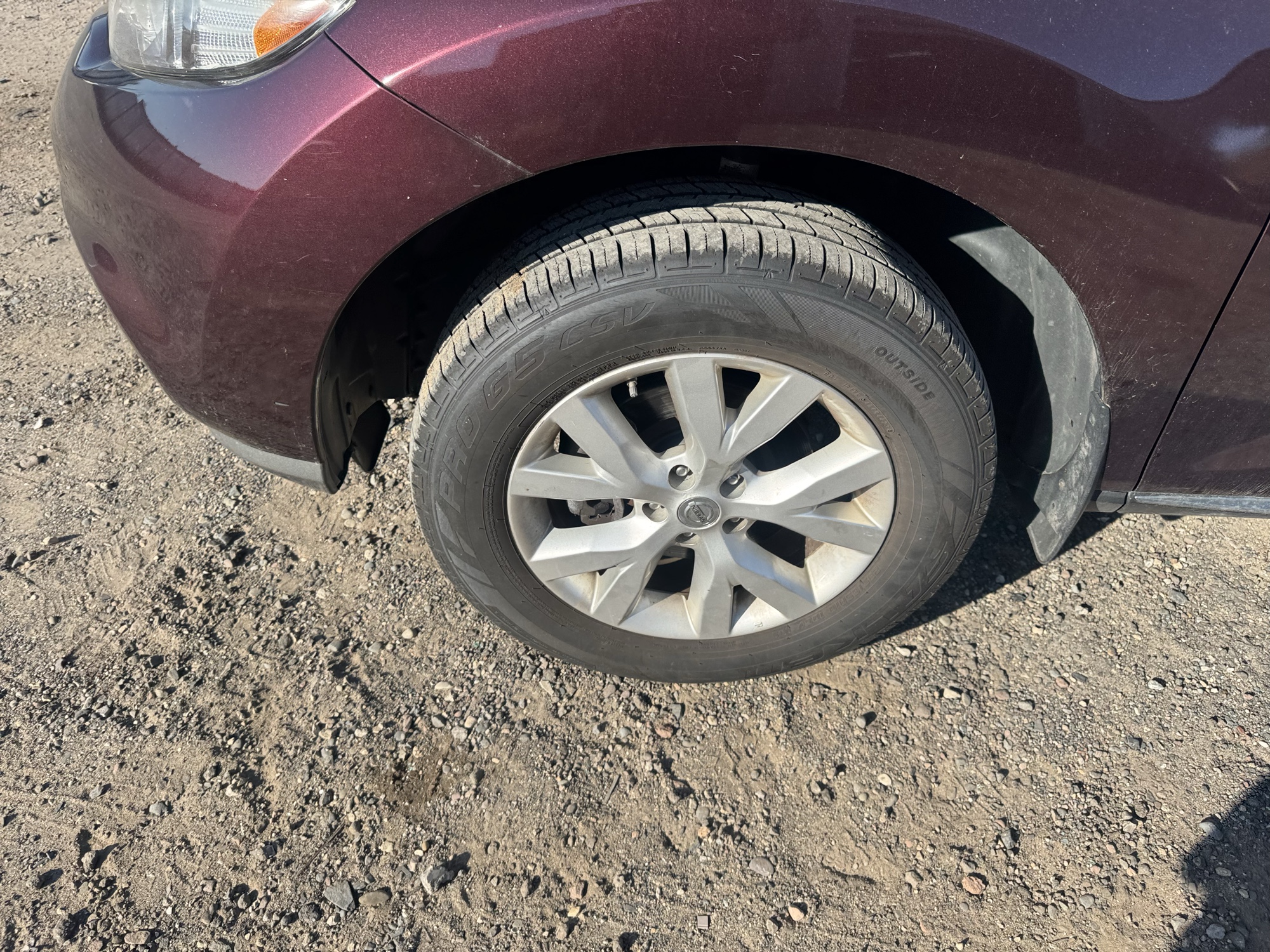 2014 nissan murano sl-awd with 109166 miles for sale near Elk River, Minnesota 106880_12_drv_front_wheel.jpg