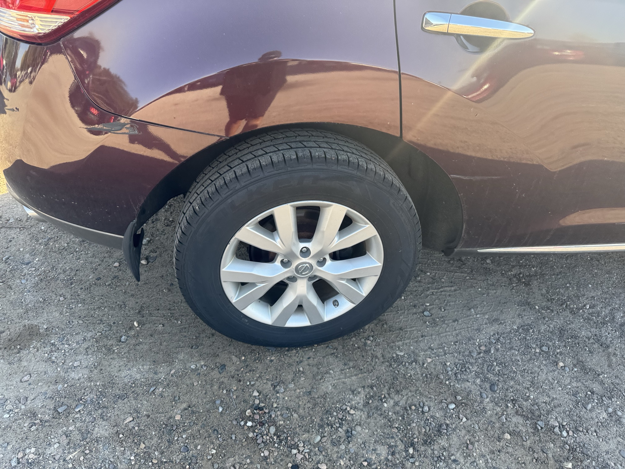 2014 nissan murano sl-awd with 109166 miles for sale near Elk River, Minnesota 106880_14_rear_pass_wheel.jpg