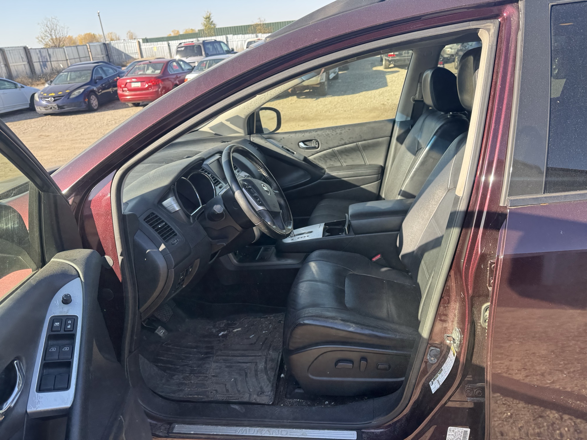 2014 nissan murano sl-awd with 109166 miles for sale near Elk River, Minnesota 106880_22_driver_seat.jpg