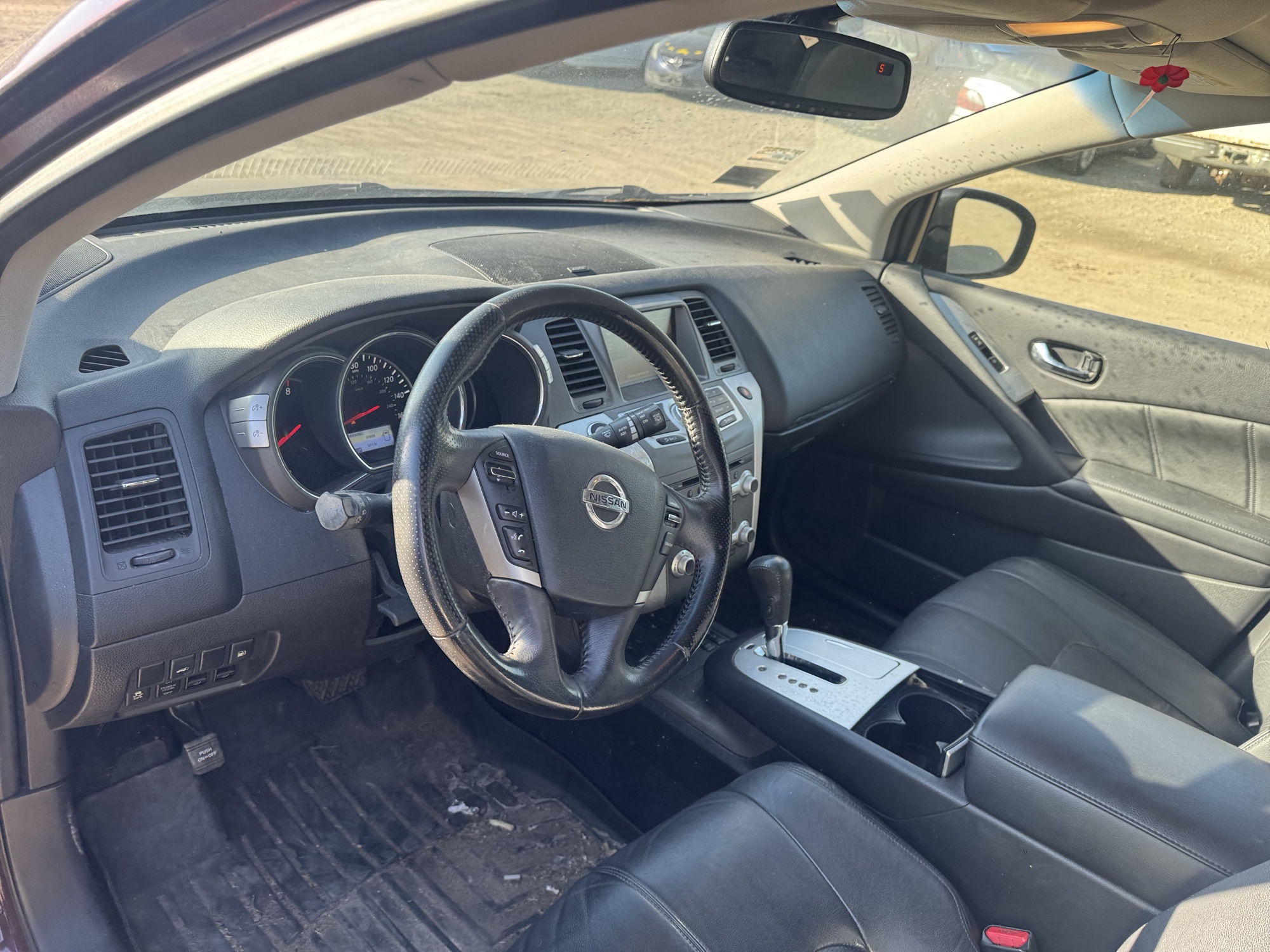 2014 nissan murano sl-awd with 109166 miles for sale near Elk River, Minnesota 106880_33_dash_from_driver.jpg