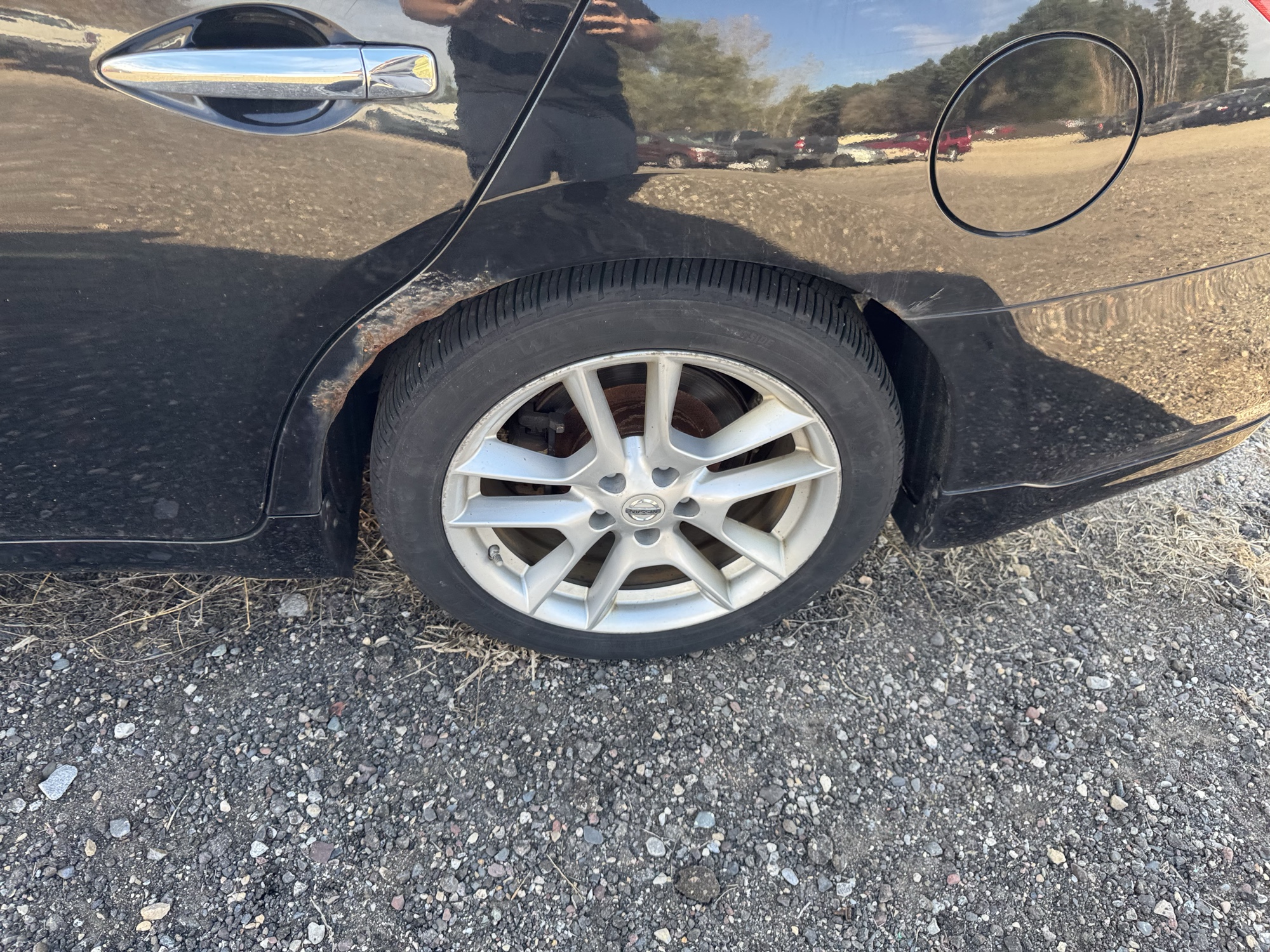 2011 nissan maxima sv for sale near Elk River, Minnesota 106882_13_rear_drv_wheel.jpg