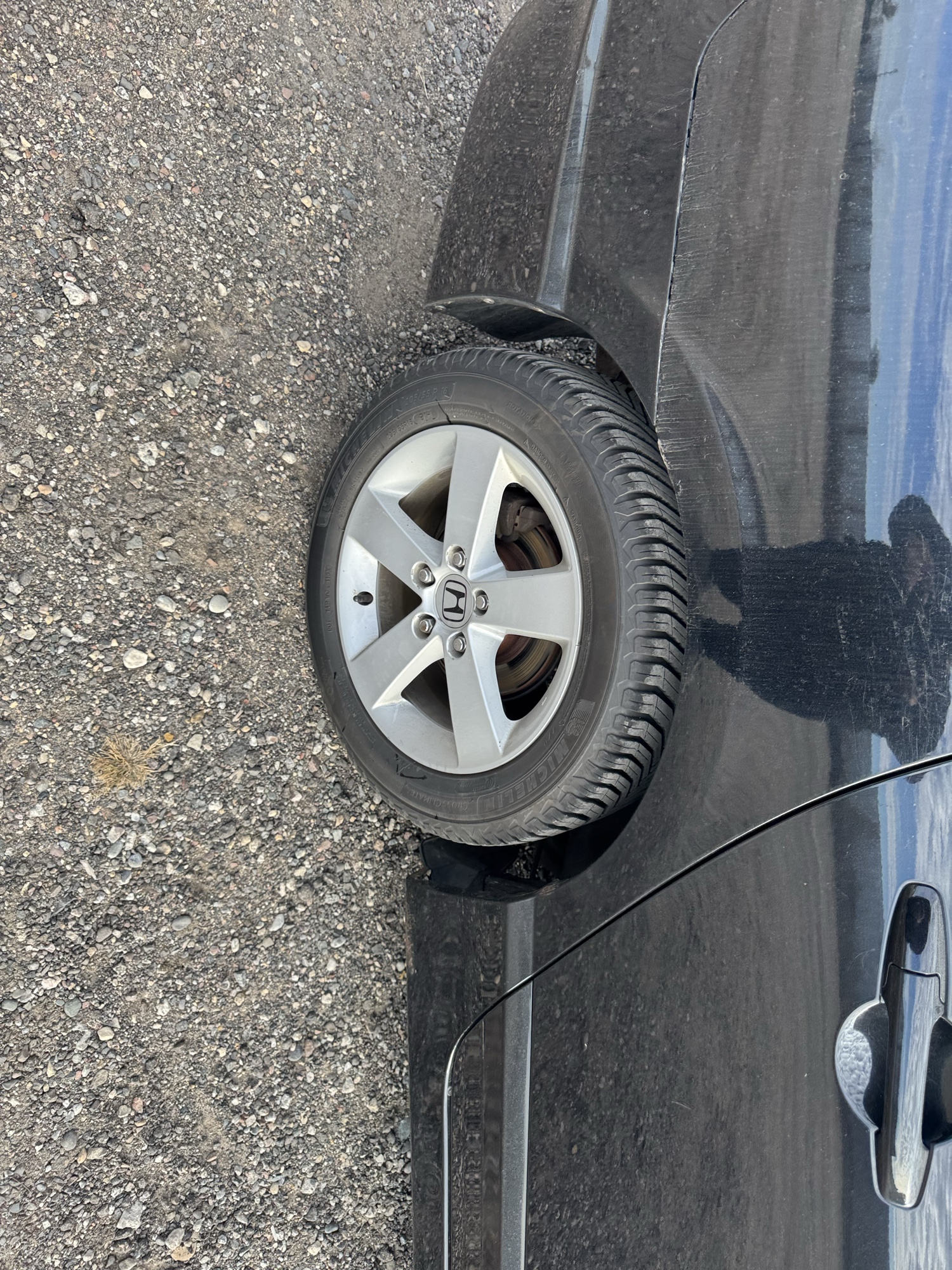 2007 honda civic ex-sedan-at with 235041 miles for sale near Elk River, Minnesota 106885_14_rear_pass_wheel.jpg
