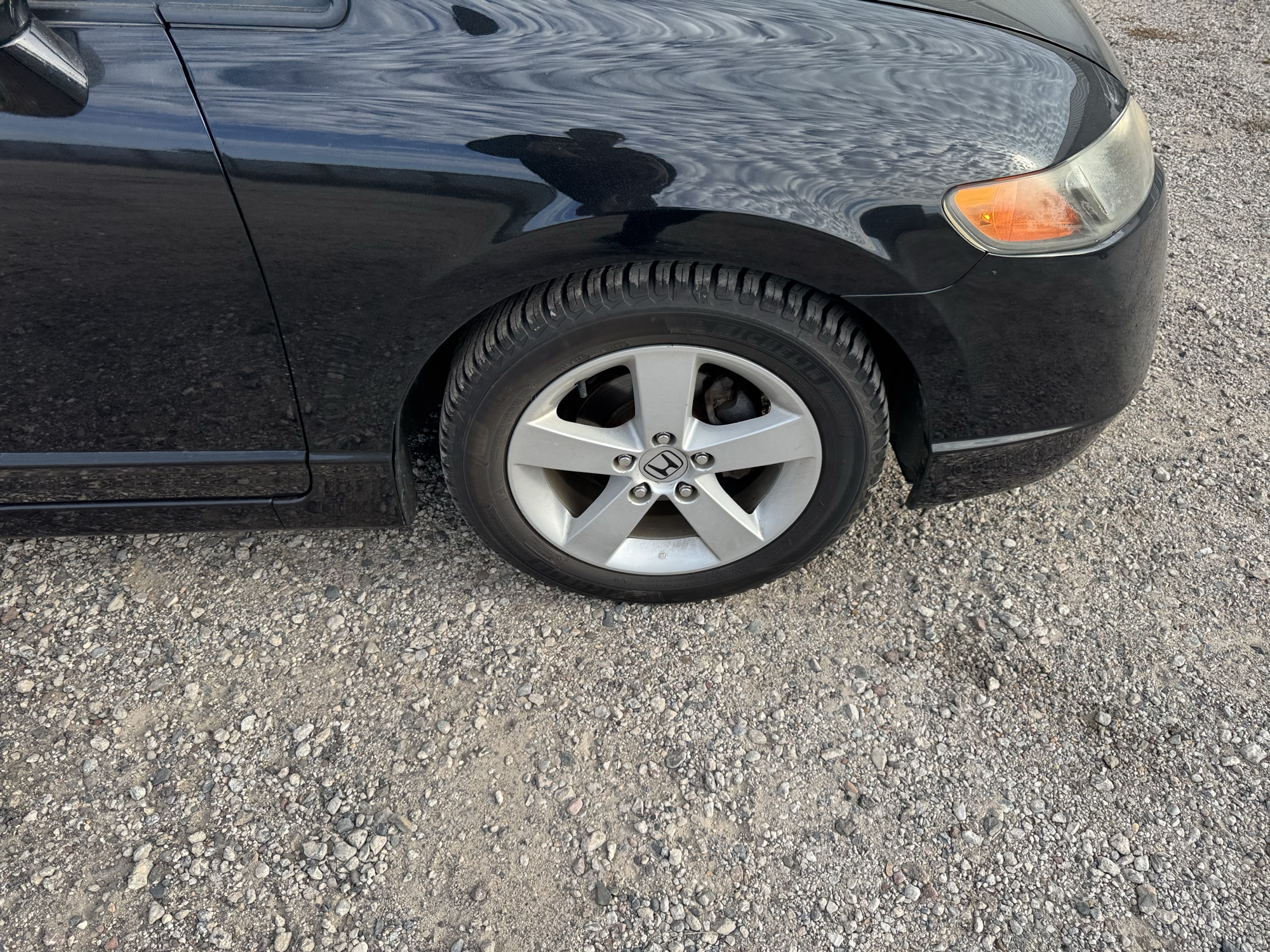 2007 honda civic ex-sedan-at with 235041 miles for sale near Elk River, Minnesota 106885_15_front_pass_wheel.jpg