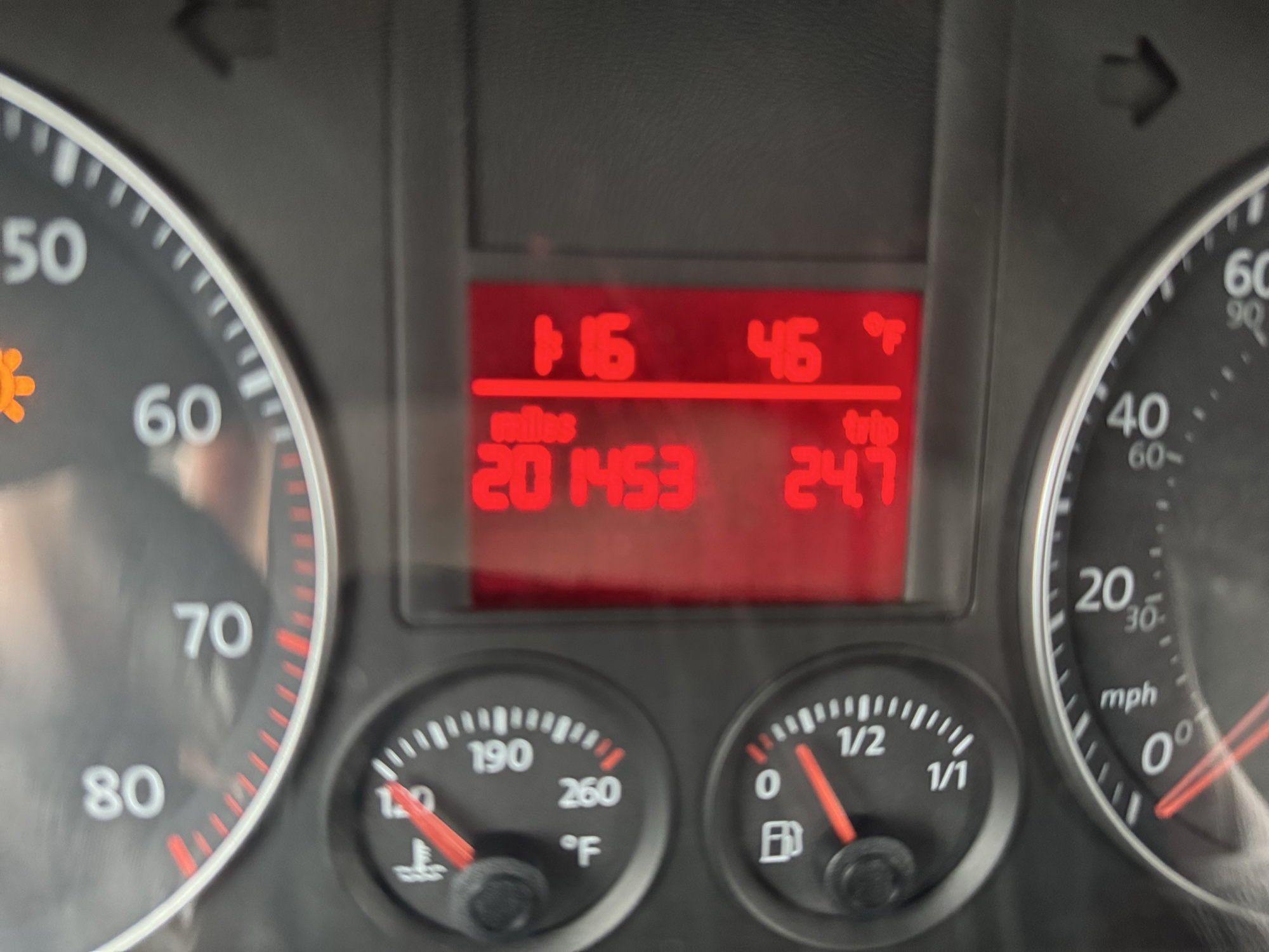 2008 volkswagen jetta se with 201453 miles for sale near Elk River, Minnesota 106886_44_mileage_closeup.jpg