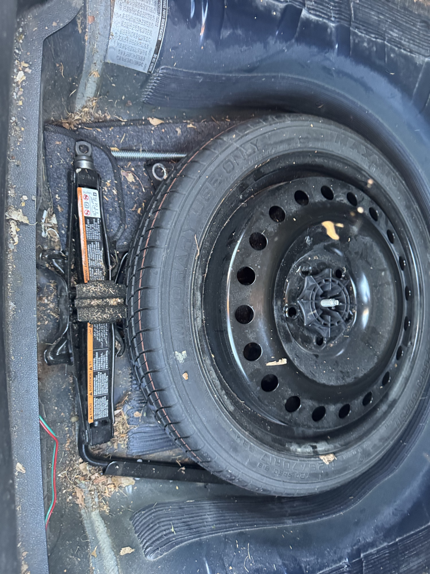 2011 buick lacrosse cxl-fwd for sale near Elk River, Minnesota 106887_27_spare_tire.jpg