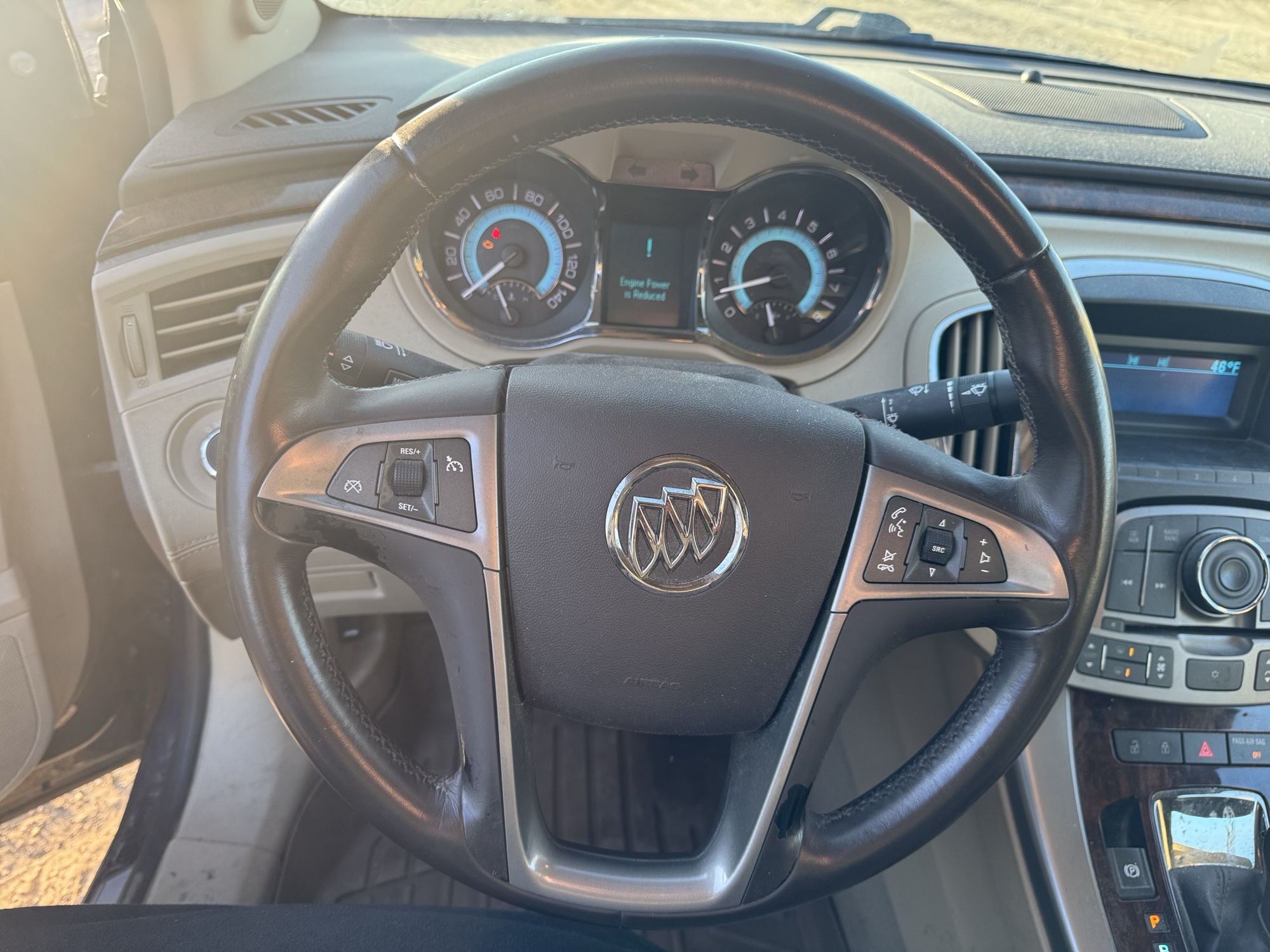 2011 buick lacrosse cxl-fwd for sale near Elk River, Minnesota 106887_36_steering_wheel.jpg