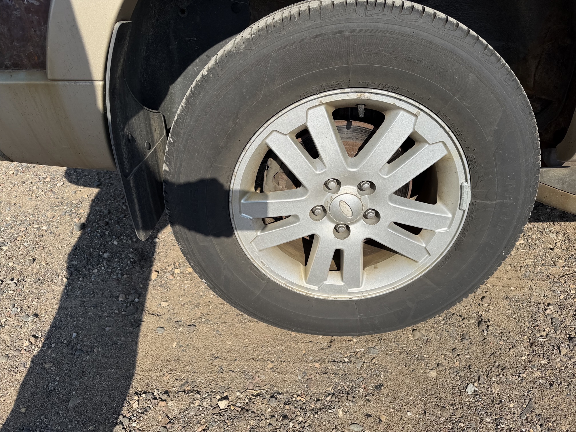 2008 ford explorer eddie-bauer-4.0l-4wd with 266582 miles for sale near Elk River, Minnesota 106889_14_rear_pass_wheel.jpg