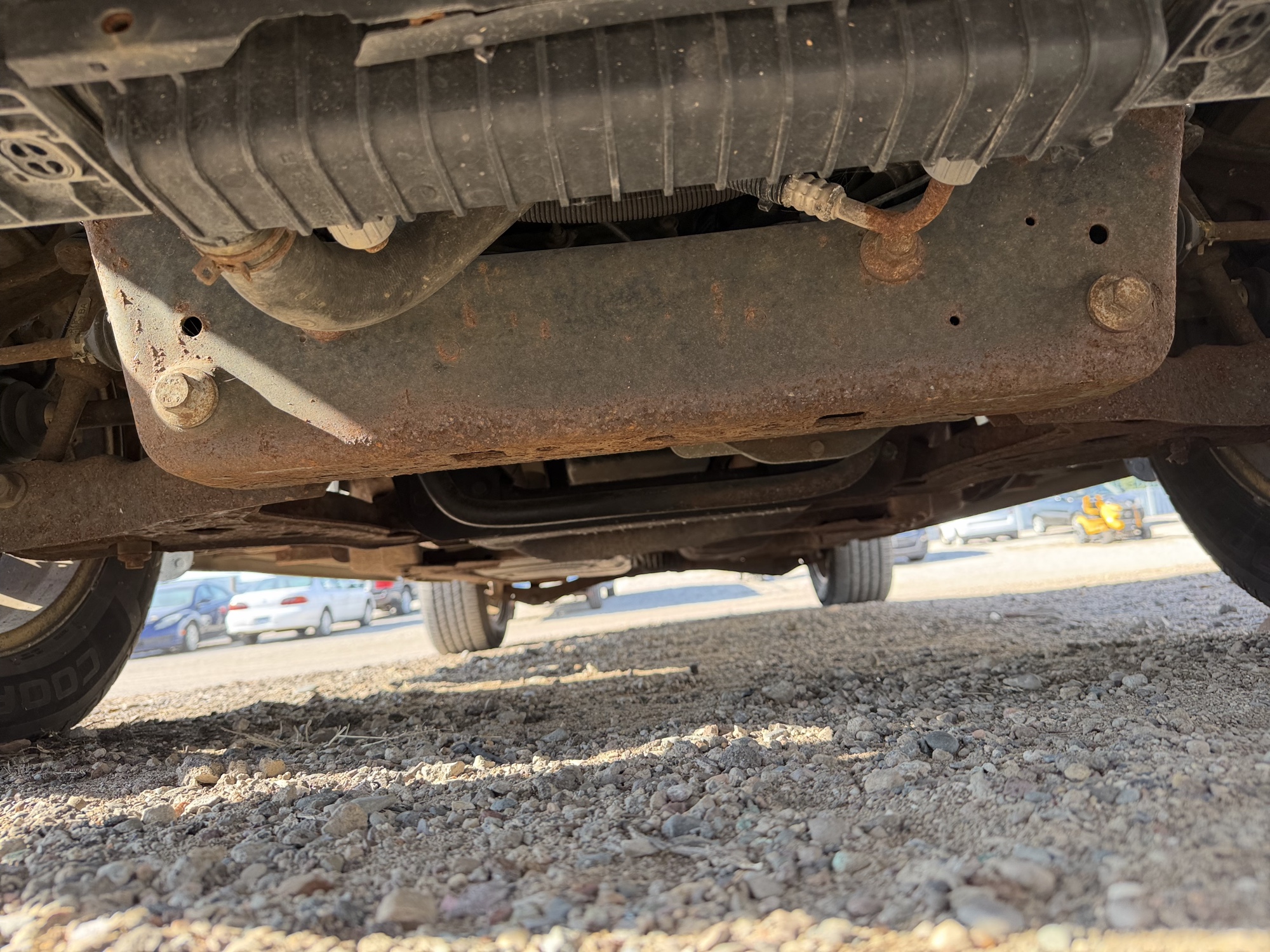 2008 ford explorer eddie-bauer-4.0l-4wd with 266582 miles for sale near Elk River, Minnesota 106889_16_undercar_front.jpg