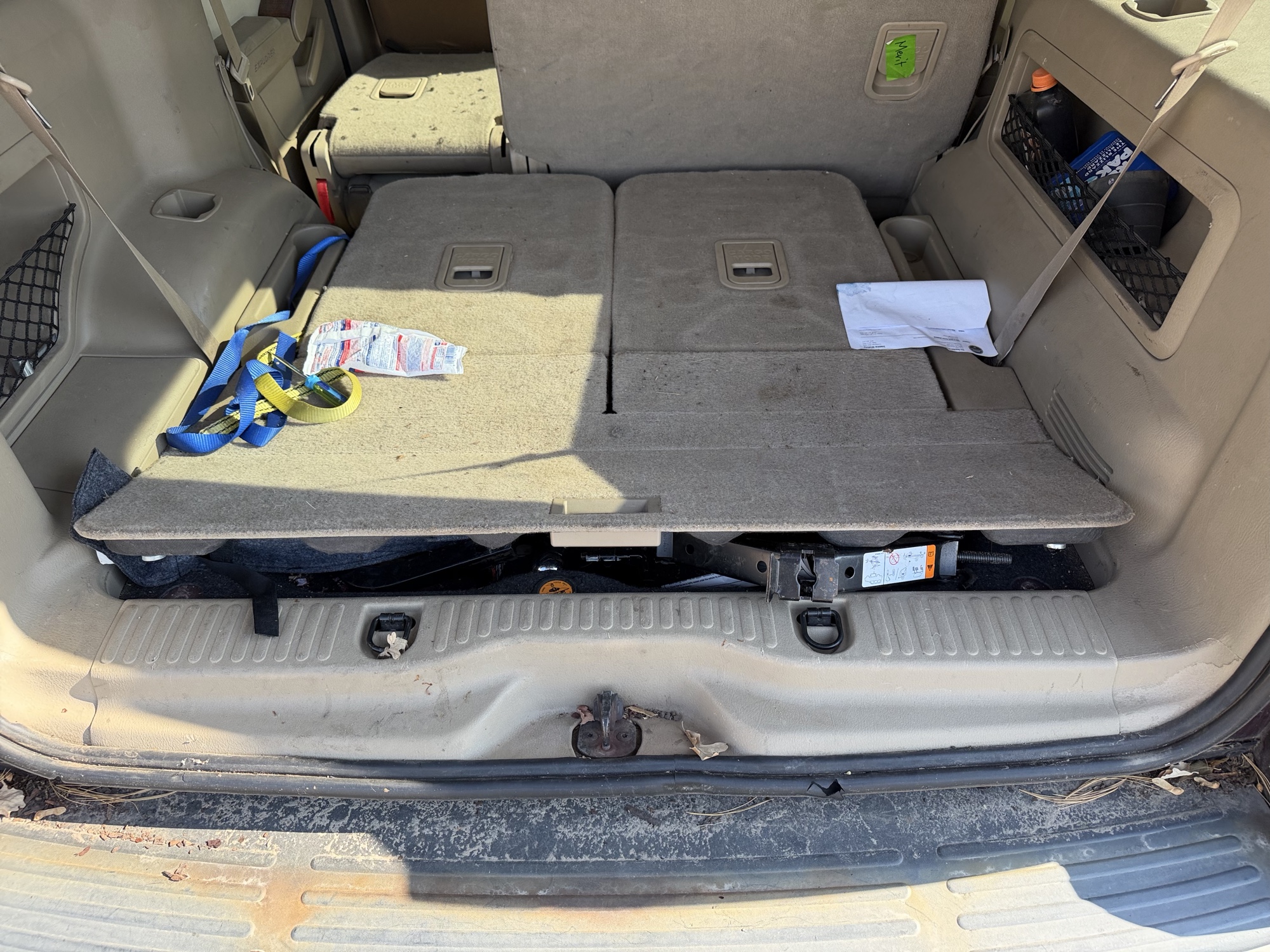 2008 ford explorer eddie-bauer-4.0l-4wd with 266582 miles for sale near Elk River, Minnesota 106889_26_trunk.jpg