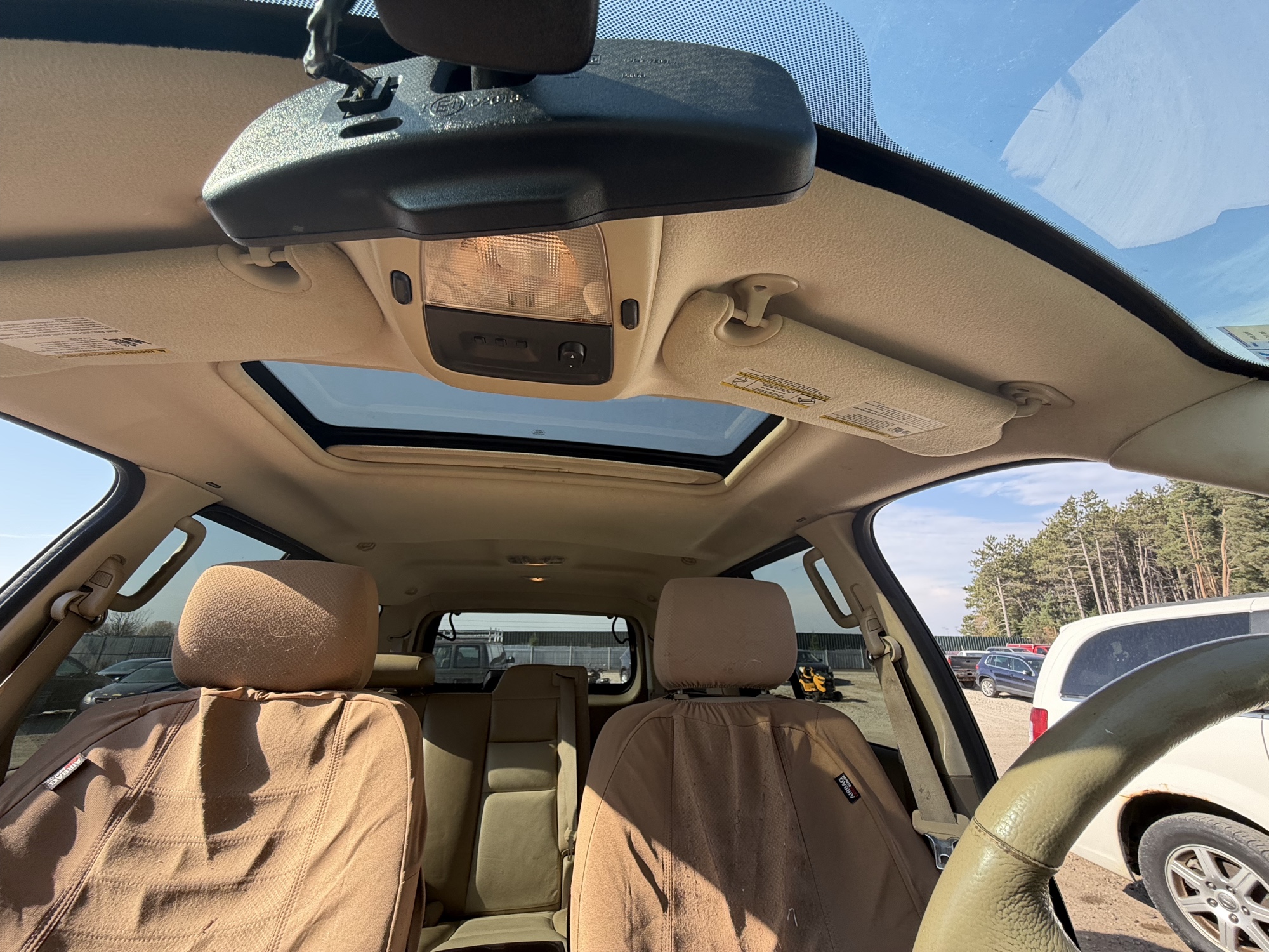 2008 ford explorer eddie-bauer-4.0l-4wd with 266582 miles for sale near Elk River, Minnesota 106889_35_headliner_sunroof.jpg