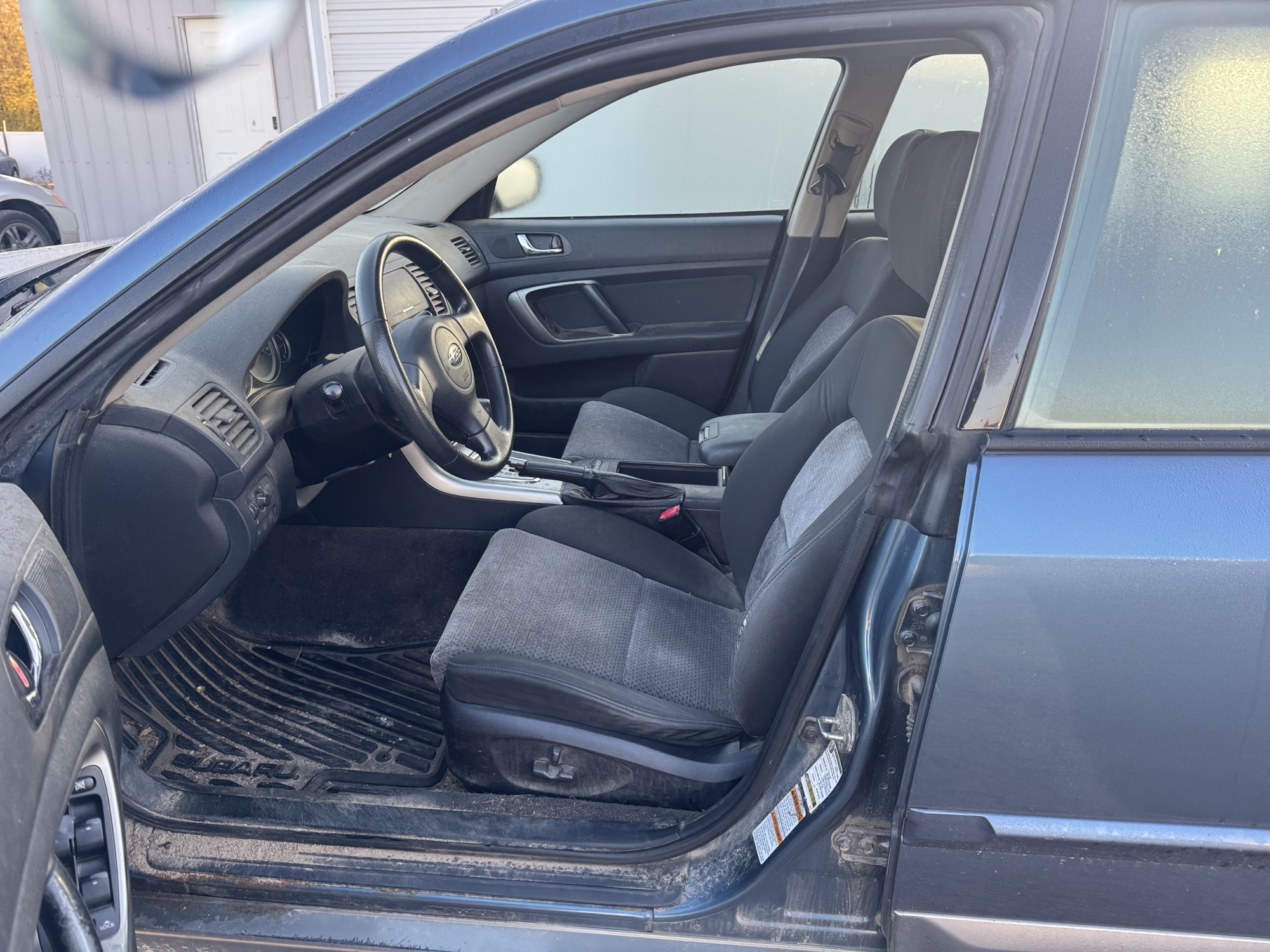 2005 subaru outback 2.5i-wagon with 182524 miles for sale near Elk River, Minnesota 106897_22_driver_seat.jpg