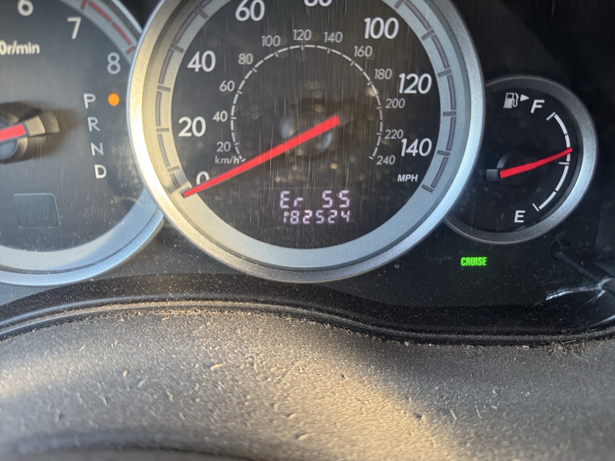 2005 subaru outback 2.5i-wagon with 182524 miles for sale near Elk River, Minnesota 106897_44_mileage_closeup.jpg